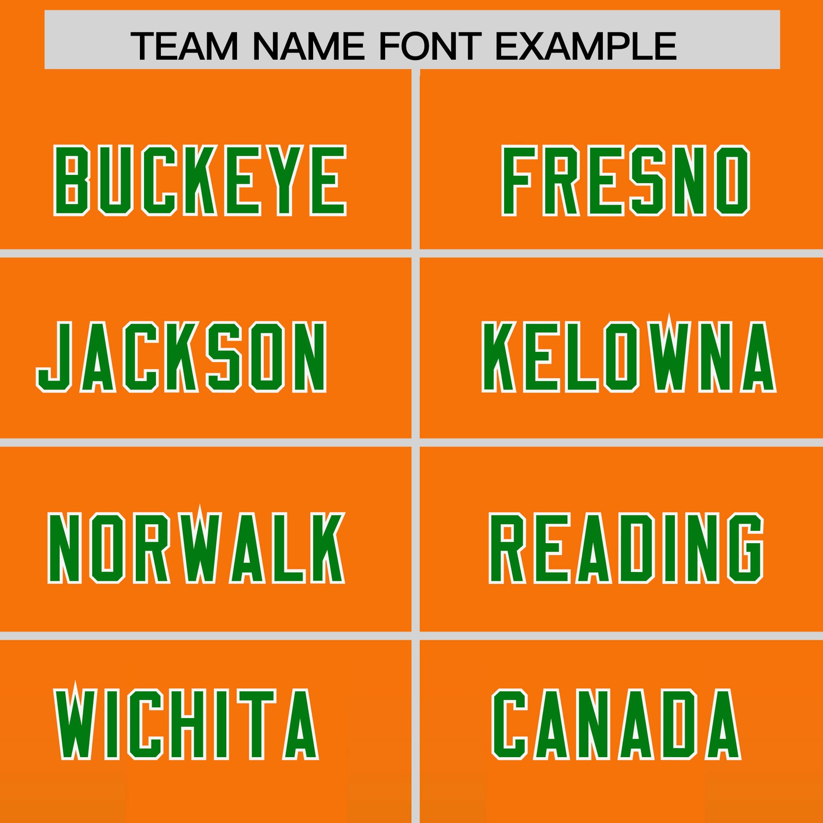 Custom Orange Kelly Green Vertical Width Stripe Gradient Fashion Personalized Team Football Jersey