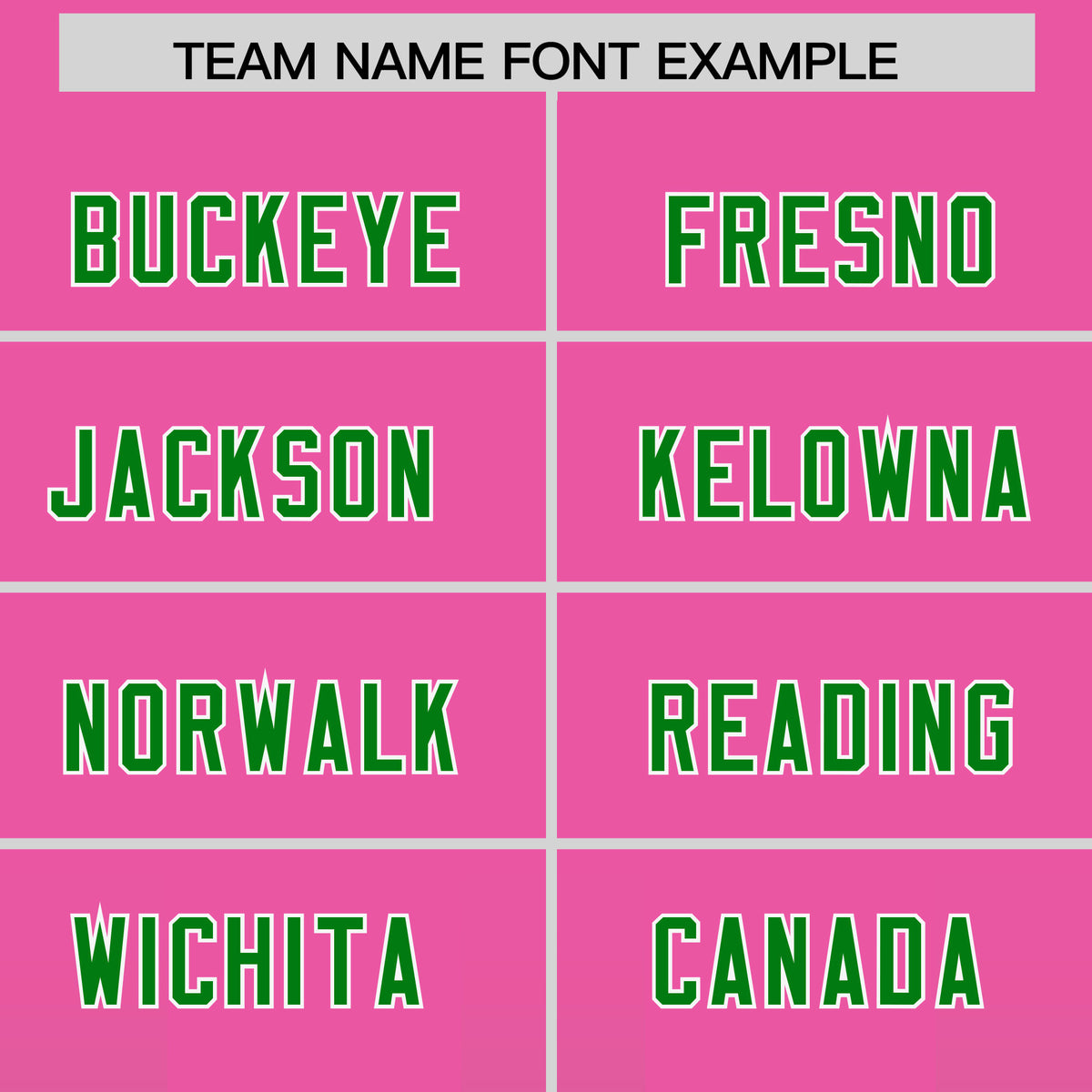 Custom Pink Kelly Green Vertical Width Stripe Gradient Fashion Personalized Team Football Jersey