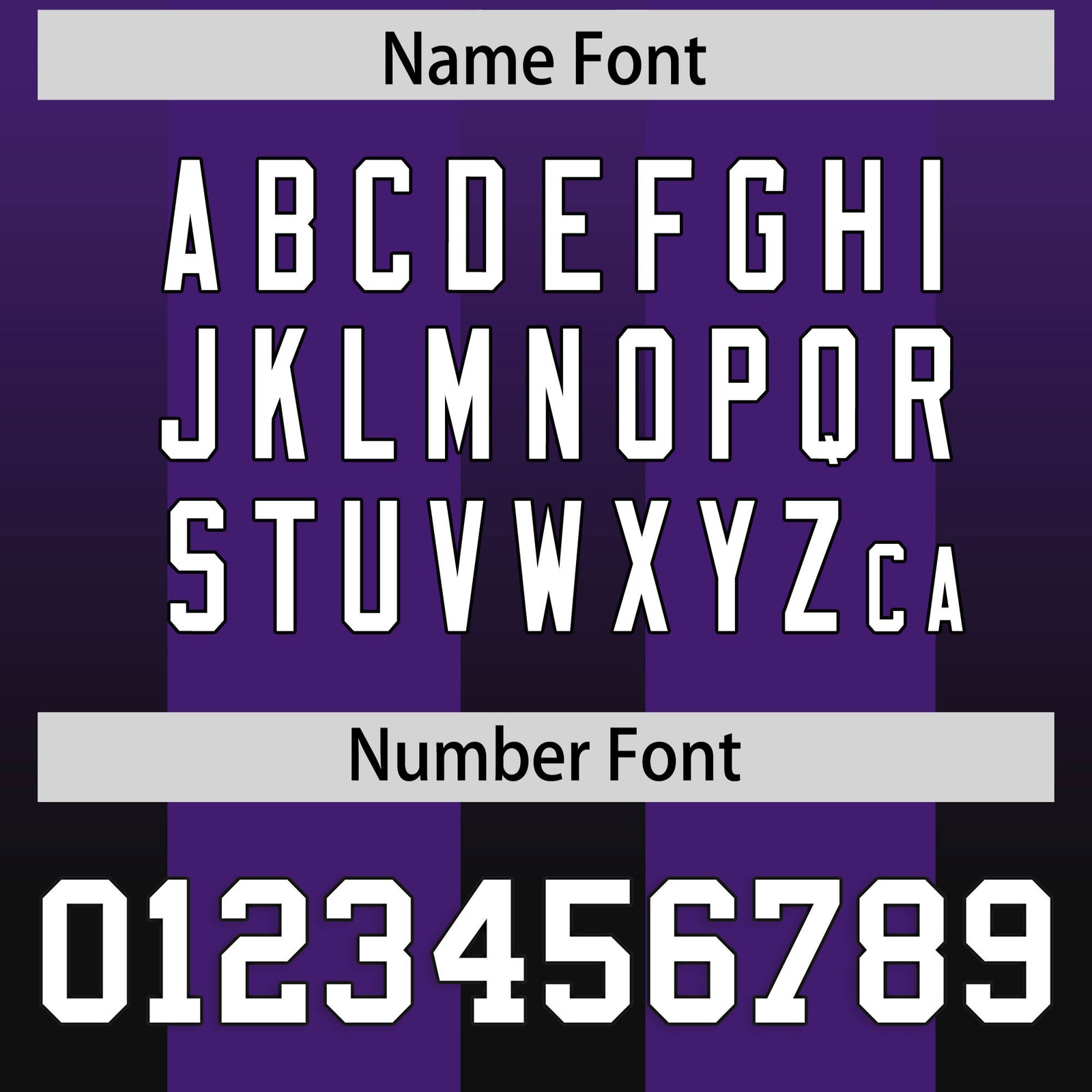 Custom Purple Black Vertical Width Stripe Gradient Fashion Personalized Team Football Jersey