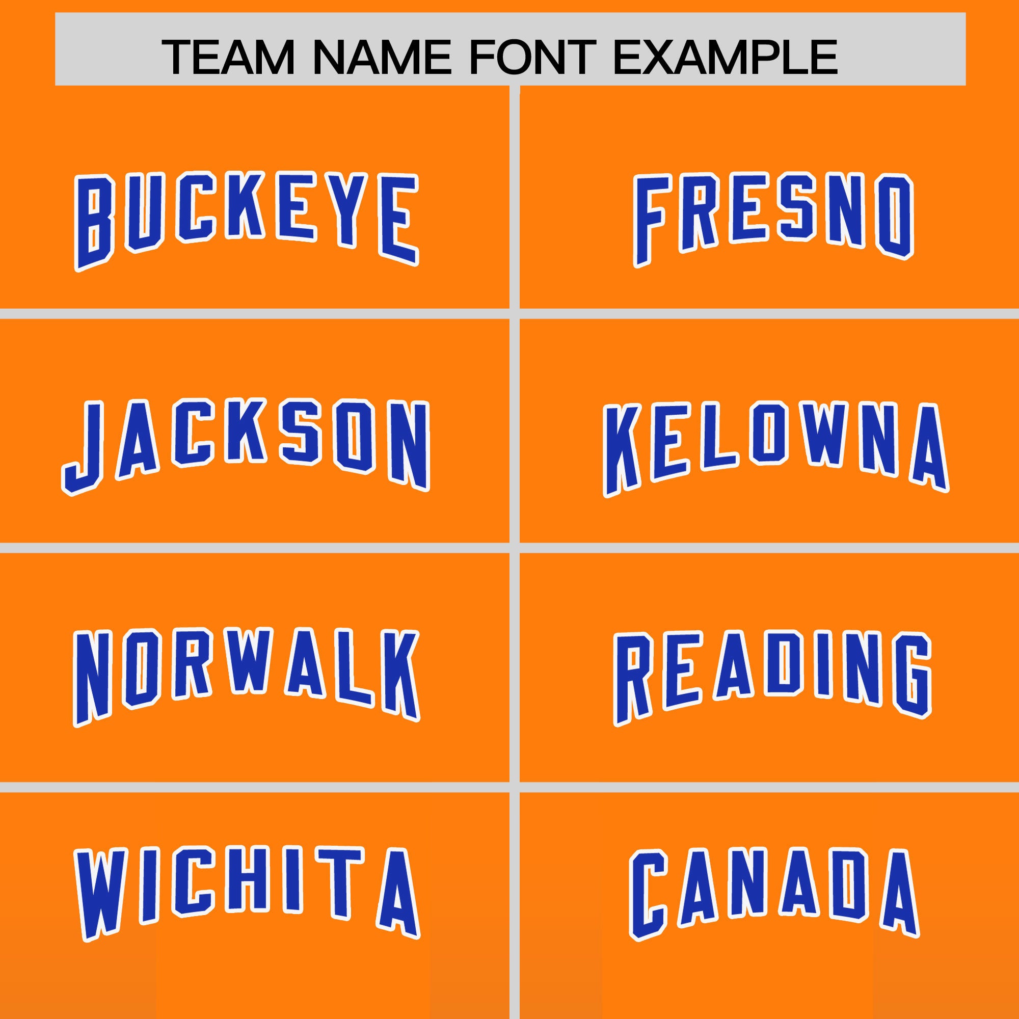 Custom Orange Royal Vertical Width Stripe Gradient Fashion Personalized Team Football Jersey