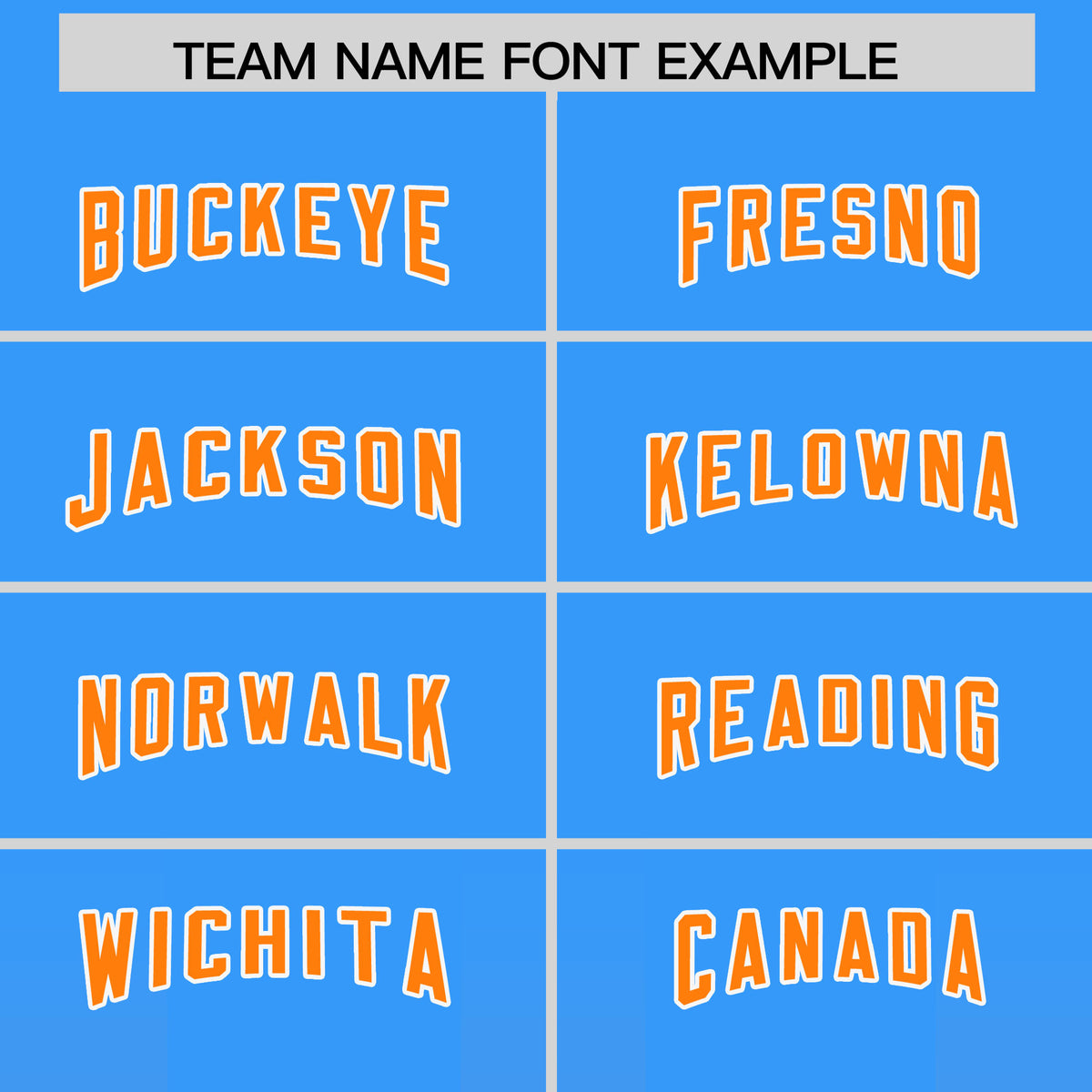 Custom Light Blue Orange Vertical Width Stripe Gradient Fashion Personalized Team Football Jersey