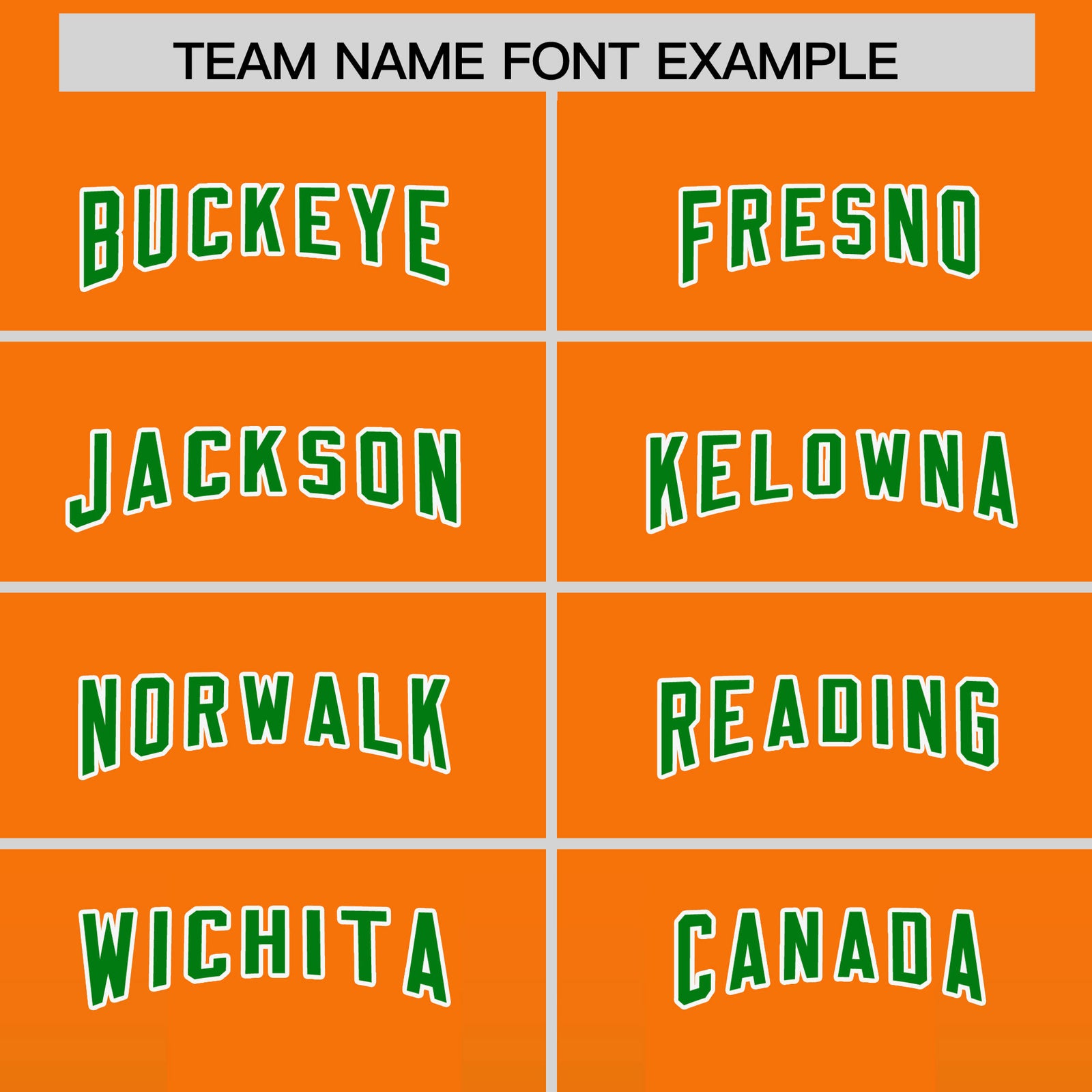 Custom Orange Kelly Green Vertical Width Stripe Gradient Fashion Personalized Team Football Jersey