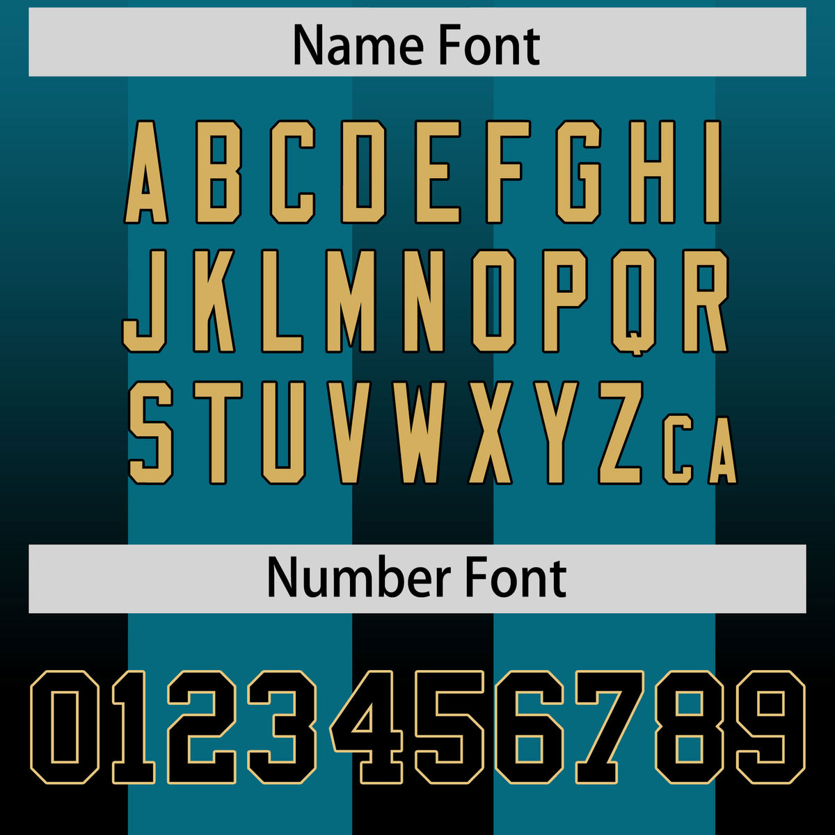 Custom Aqua Black Vertical Width Stripe Gradient Fashion Personalized Team Football Jersey