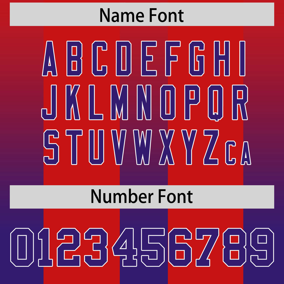 Custom Red Purple Vertical Width Stripe Gradient Fashion Personalized Team Football Jersey