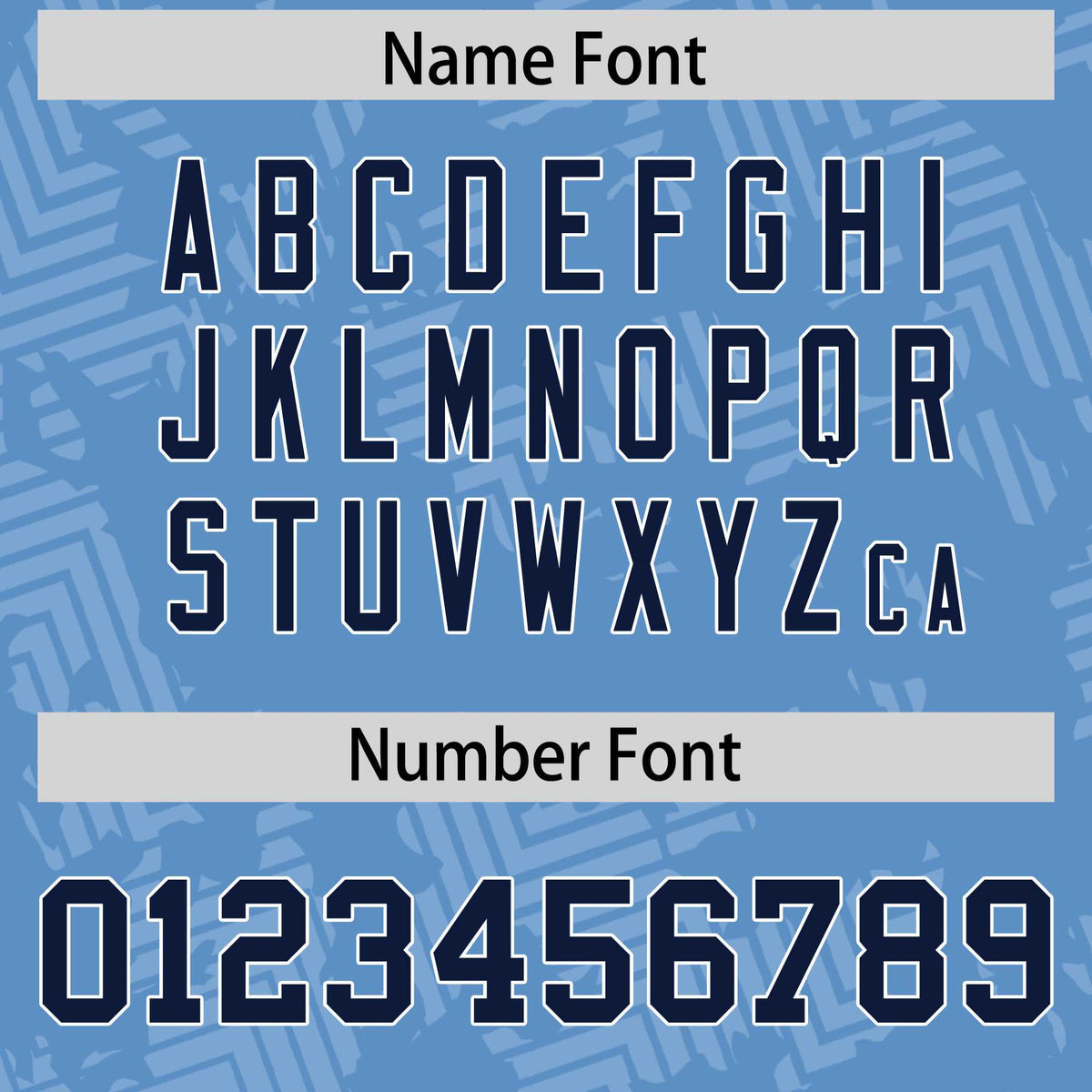 Custom Light Blue Navy-White Personalized Graffiti Line Design Authentic Football Jersey