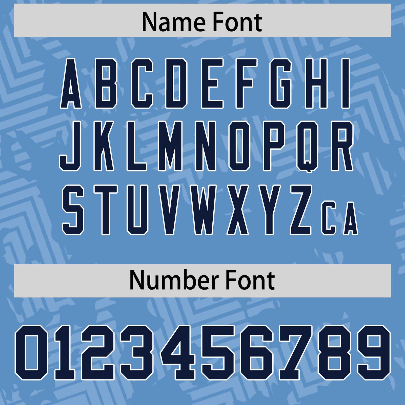 Custom Light Blue Navy-White Personalized Graffiti Line Design Authentic Football Jersey