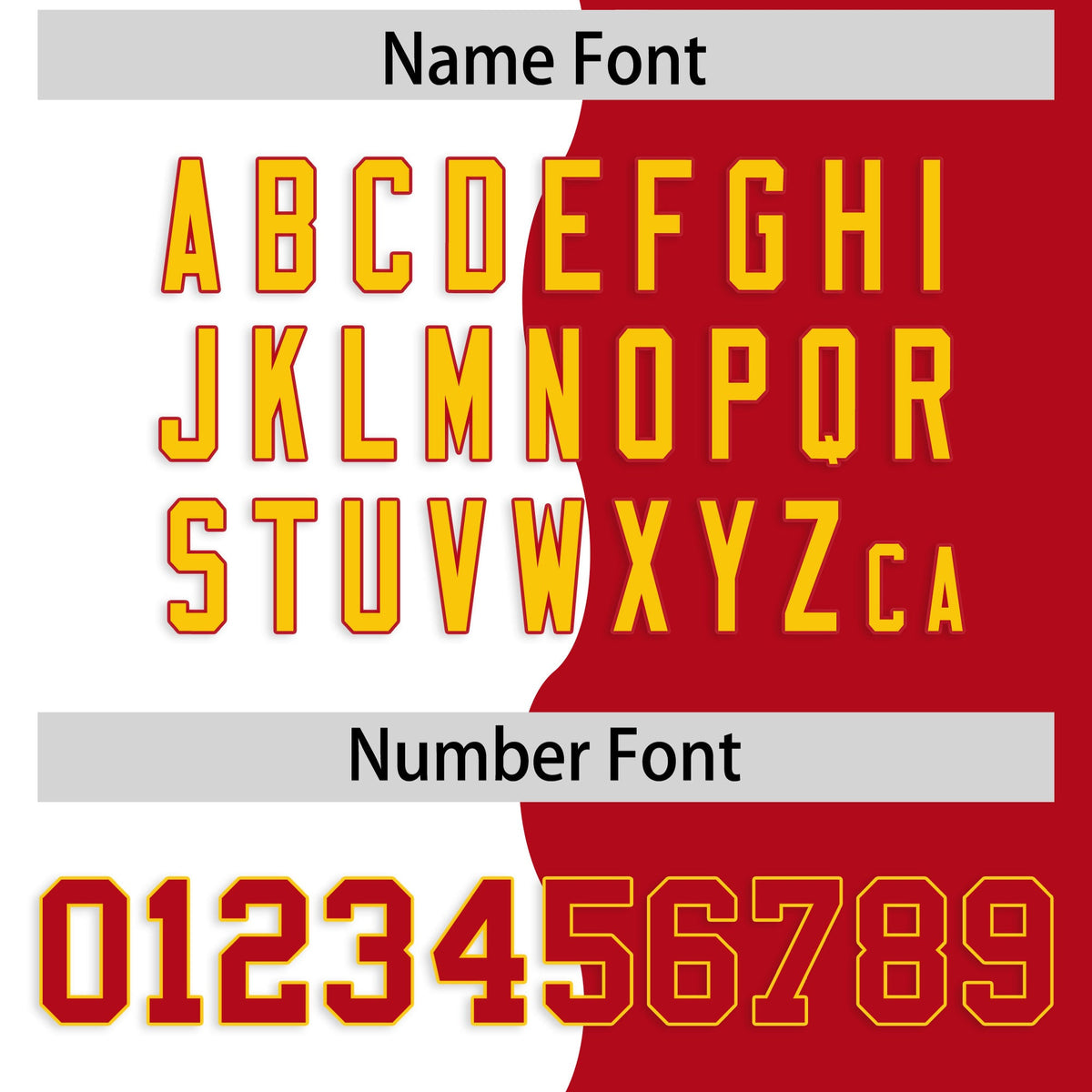 Custom Red White Split Fashion Mesh Authentic Football Jersey