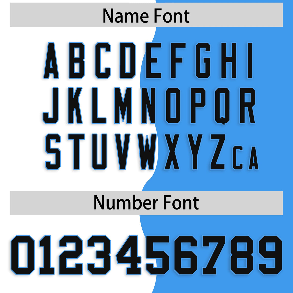 Custom Powder Blue White Split Fashion Mesh Authentic Football Jersey