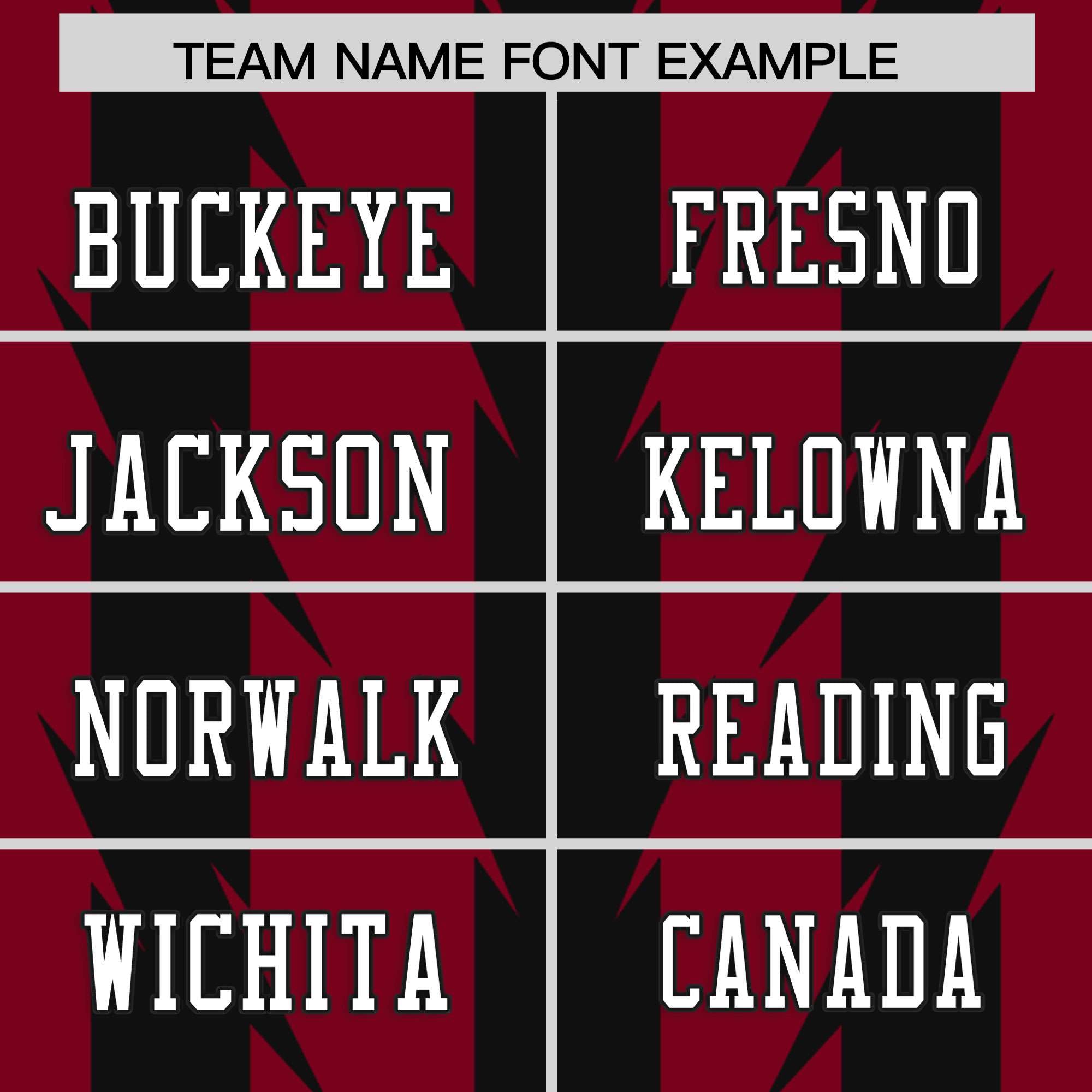 Custom Crimson and Black Graffiti Pattern Practice Flag Football Jerseys For Youth & Mens| KXKSHOP
