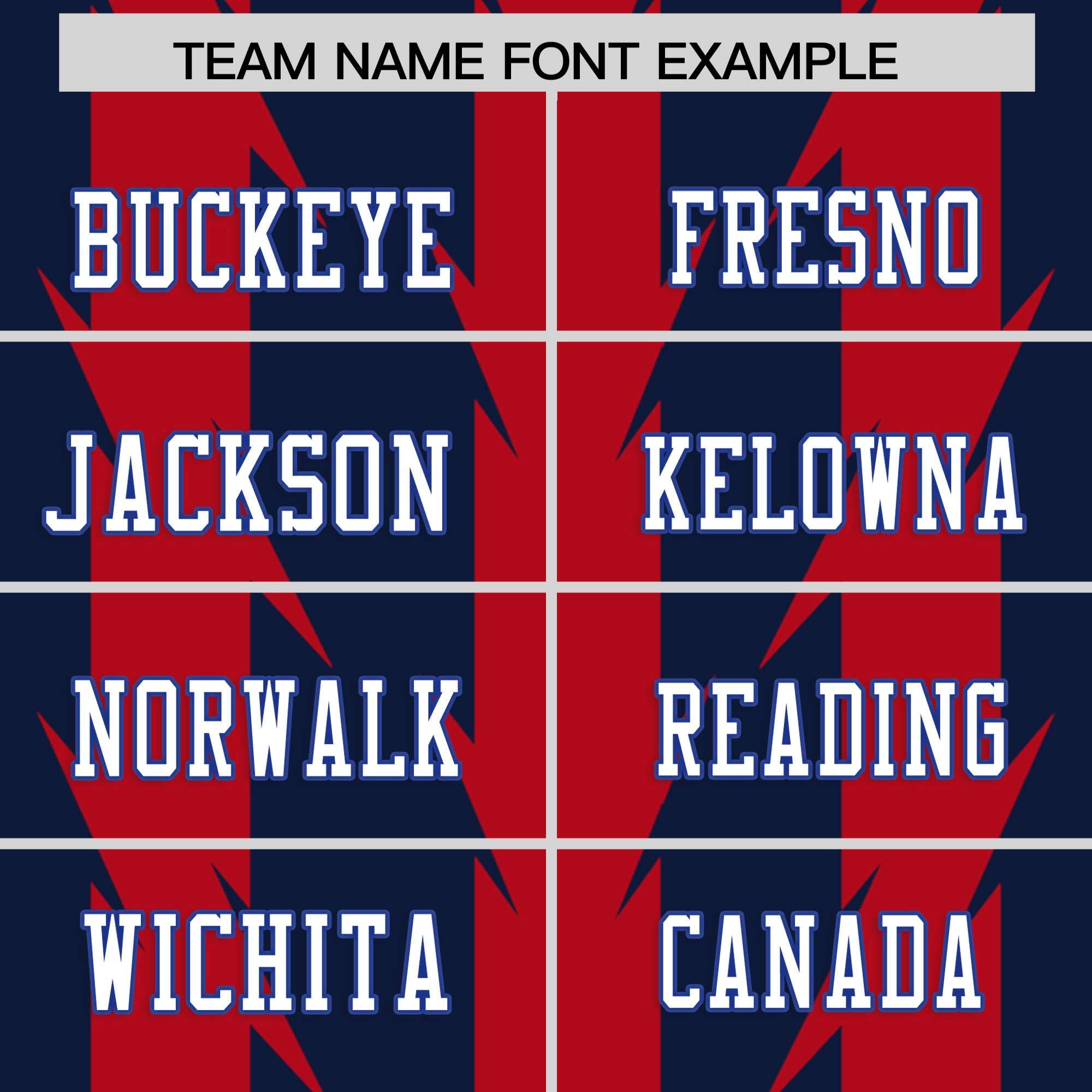 Custom Navy and Red Graffiti Pattern Practice Flag Football Jerseys For Youth & Mens| KXKSHOP