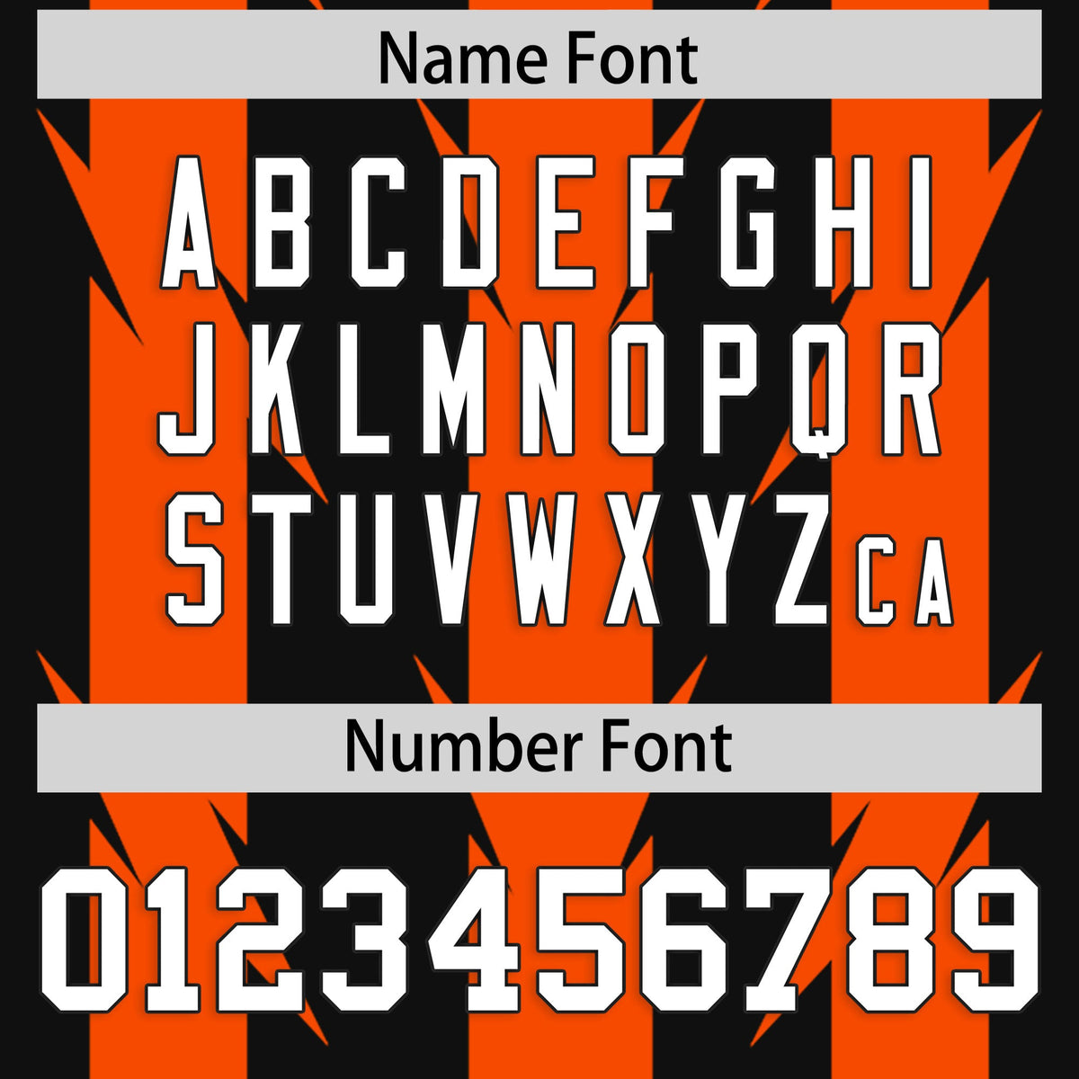 Custom Black and Orange Graffiti Pattern Practice Flag Football Jerseys For Youth &amp; Mens| KXKSHOP