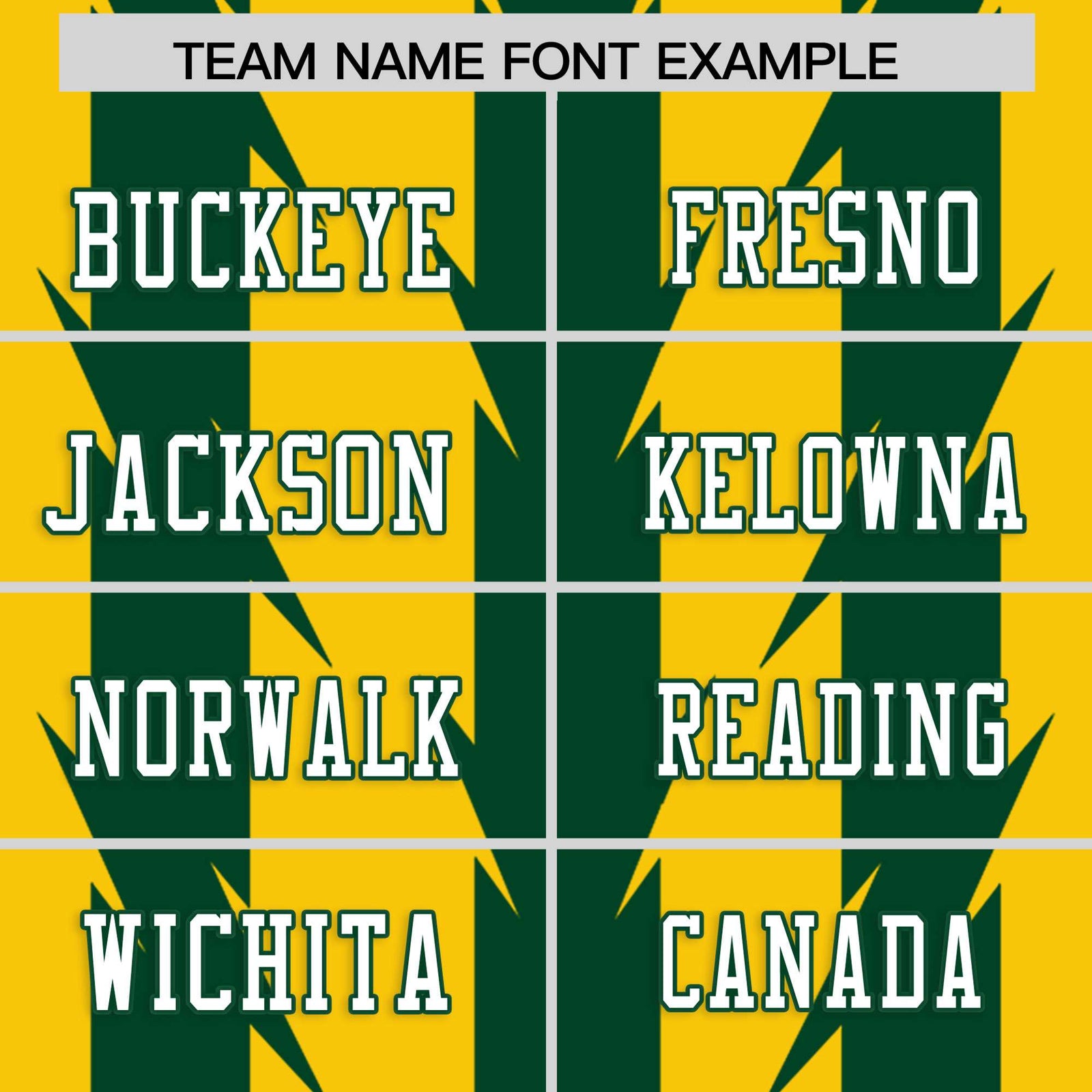Custom Gold and Green Graffiti Pattern Practice Flag Football Jerseys For Youth & Mens| KXKSHOP