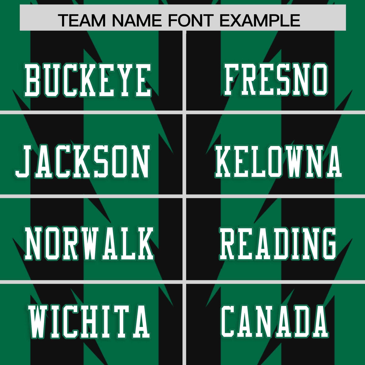 Custom Kelly Green and Black Graffiti Pattern Practice Flag Football Jerseys For Youth &amp; Mens| KXKSHOP