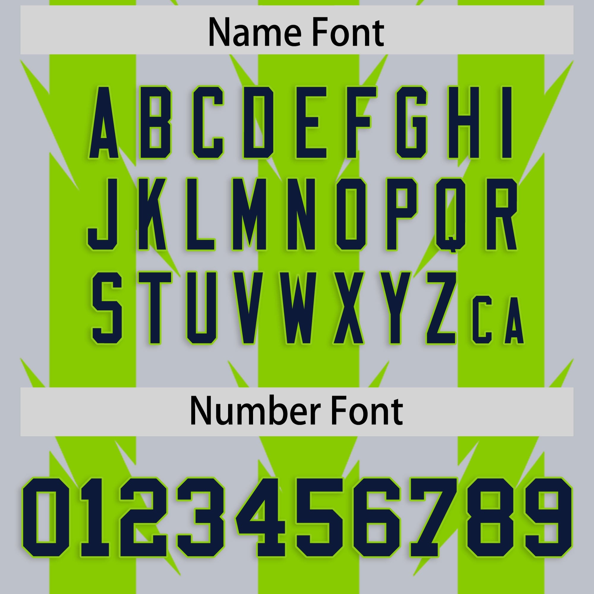 Custom Gray and Neon Green Graffiti Pattern Practice Flag Football Jerseys For Youth & Mens| KXKSHOP