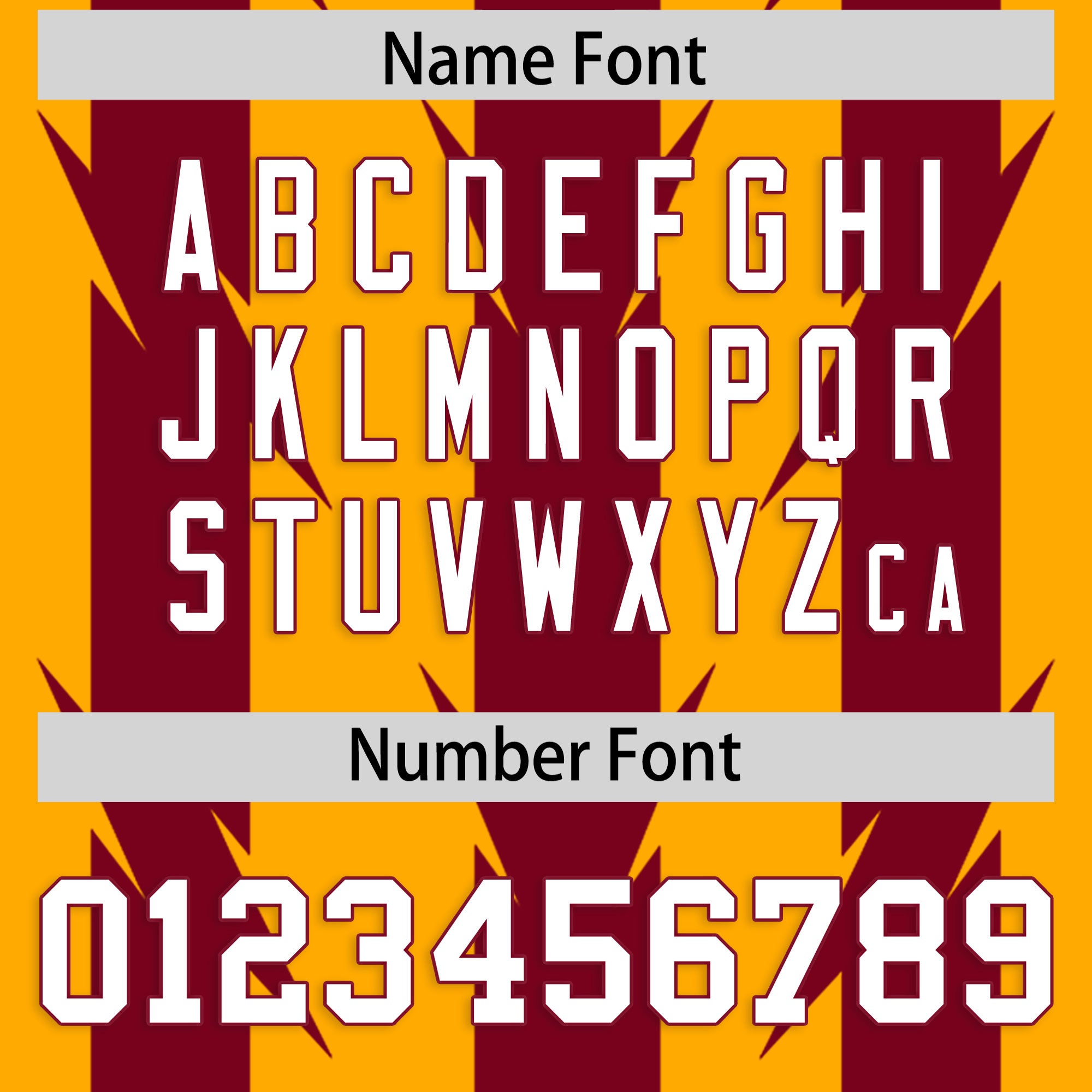 Custom Yellow and Crimson Graffiti Pattern Practice Flag Football Jerseys For Youth & Mens| KXKSHOP