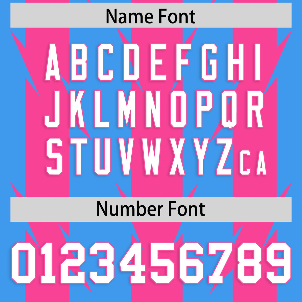 Custom Powder Blue and Pink Graffiti Pattern Practice Flag Football Jerseys For Youth &amp; Mens| KXKSHOP