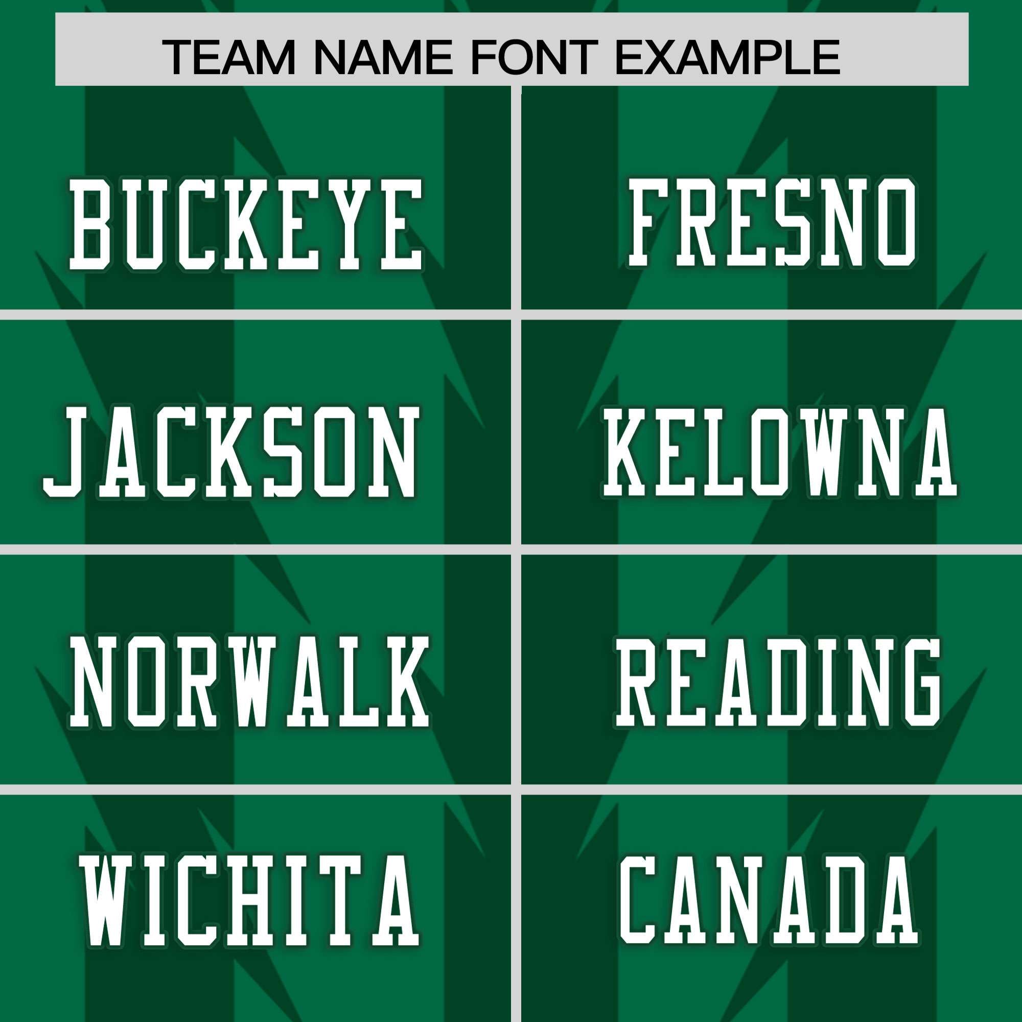 Custom Kelly Green and Green Graffiti Pattern Practice Flag Football Jerseys For Youth & Mens| KXKSHOP