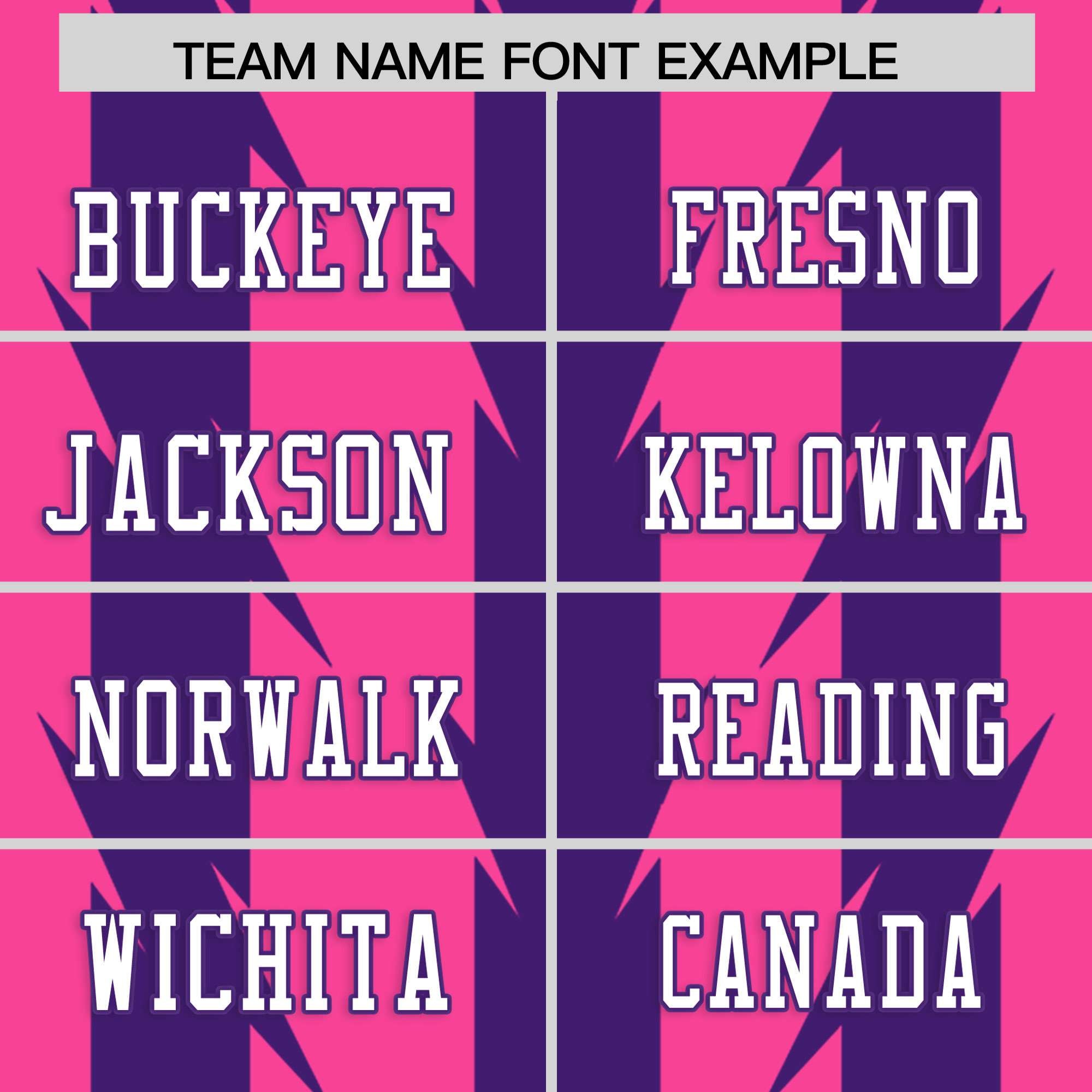 Custom Pink and Purple Graffiti Pattern Practice Flag Football Jerseys For Youth & Mens| KXKSHOP