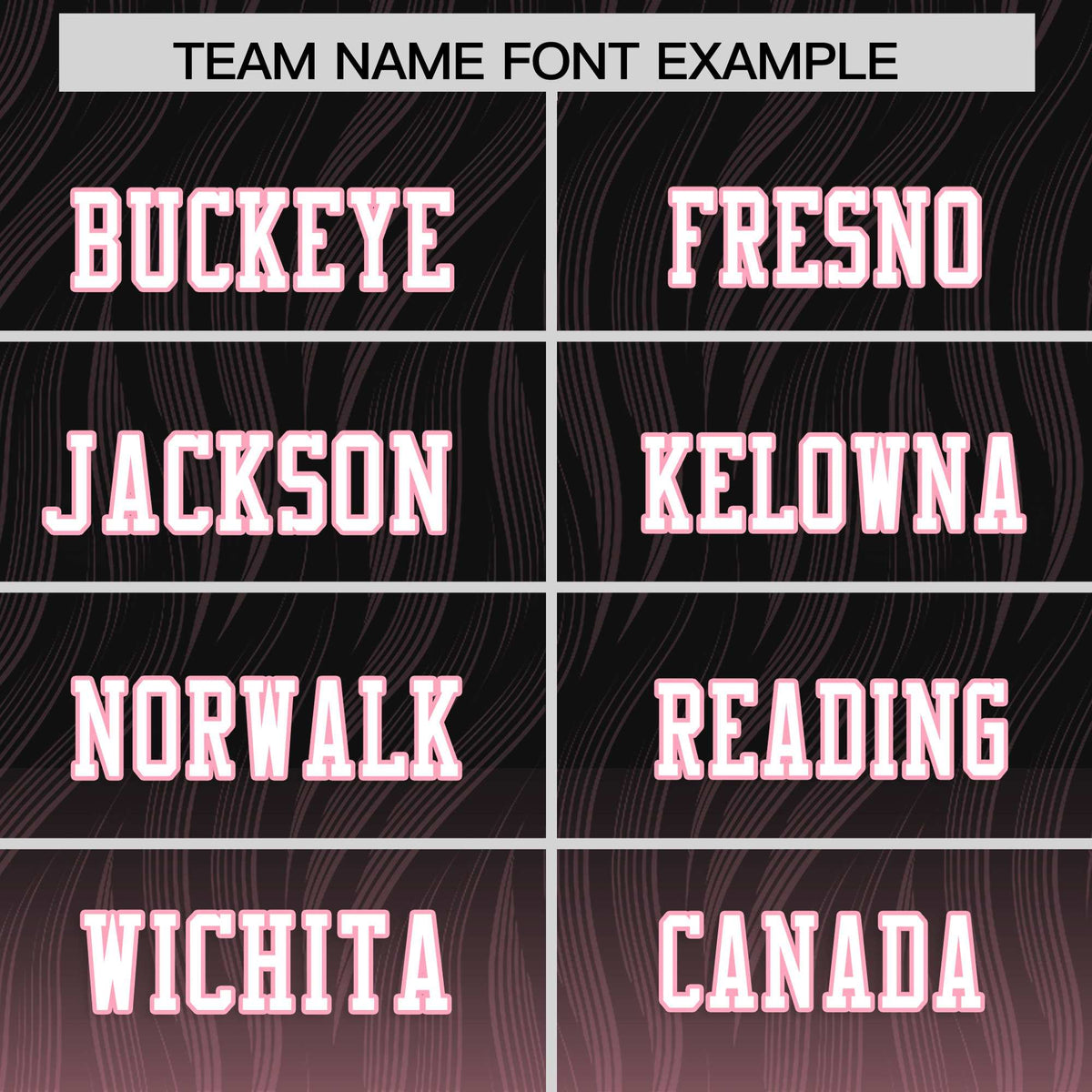 Custom Black and Light Pink Customize Flag Football Jersey-7v7 Football Uniforms | KXKSHOP