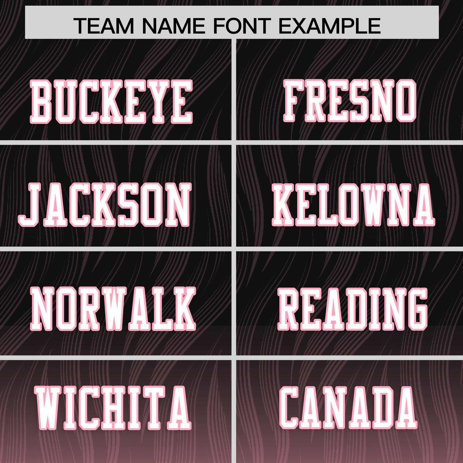 Custom Black and Light Pink Customize Flag Football Jersey-7v7 Football Uniforms | KXKSHOP