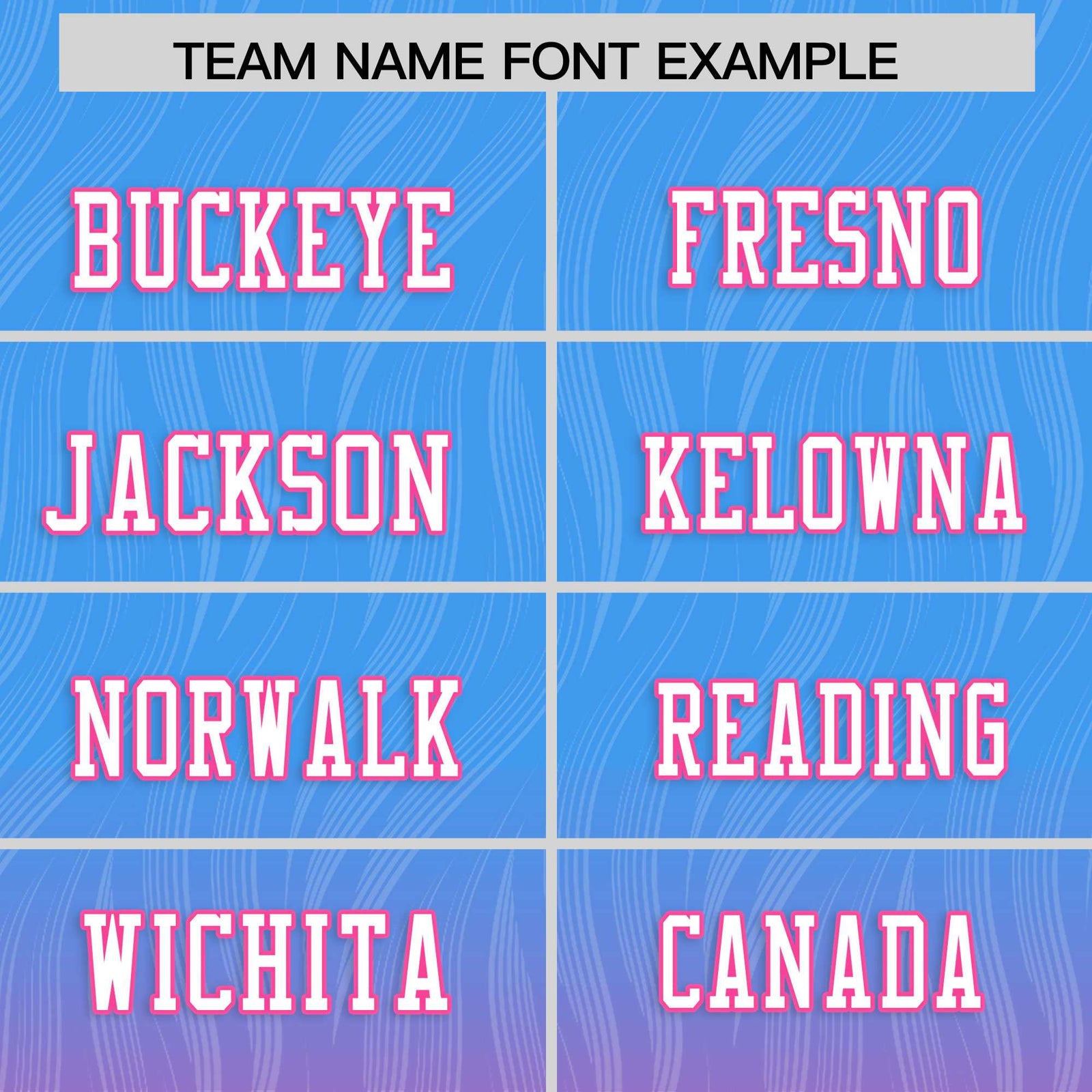 Custom Powder Blue and Pink Customize Flag Football Jersey-7v7 Football Uniforms | KXKSHOP