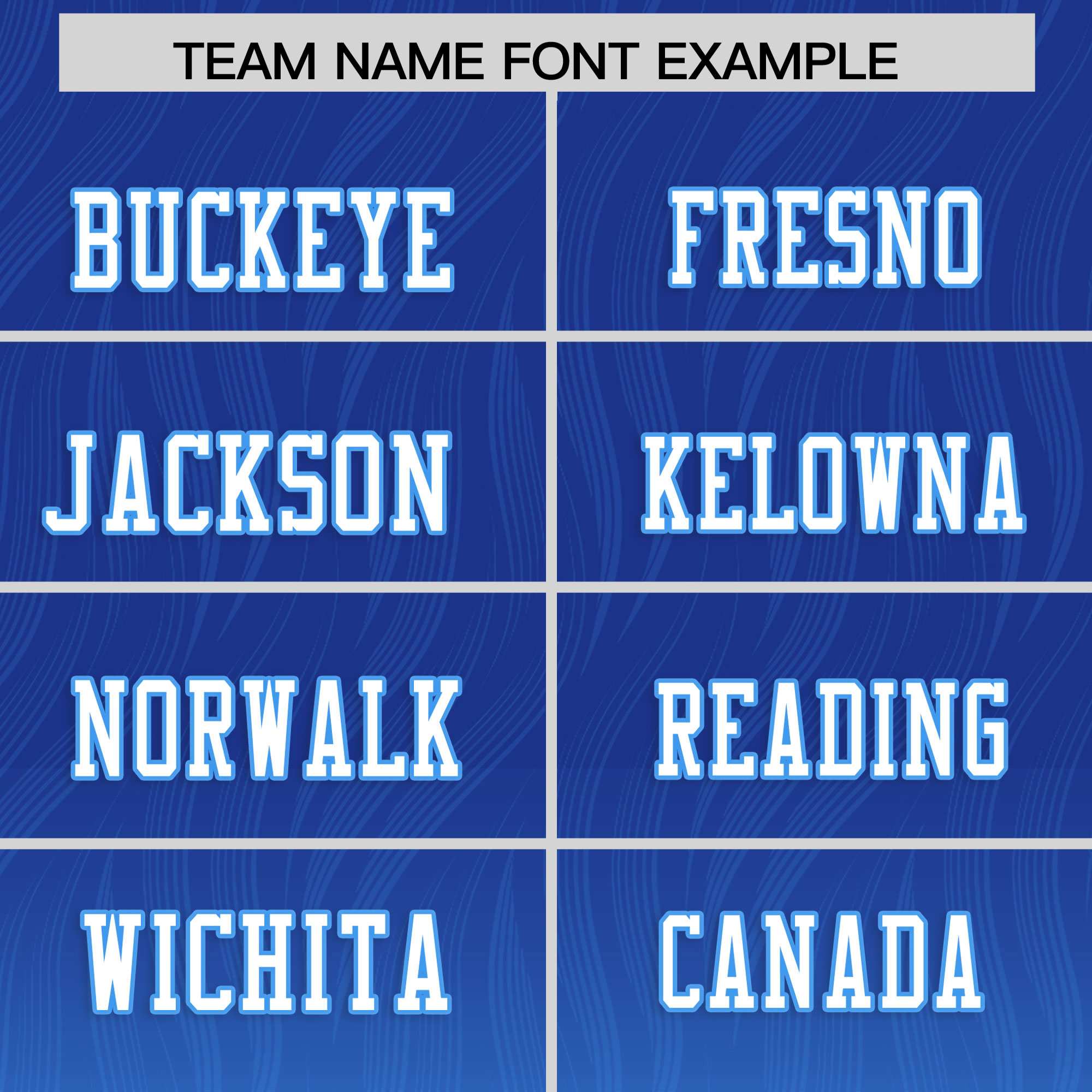 Custom Royal and Powder Blue Customize Flag Football Jersey-7v7 Football Uniforms | KXKSHOP
