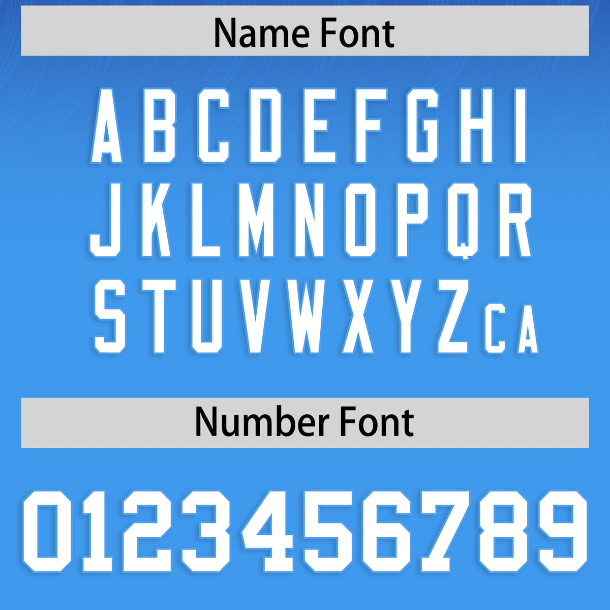 Custom Royal and Powder Blue Customize Flag Football Jersey-7v7 Football Uniforms | KXKSHOP