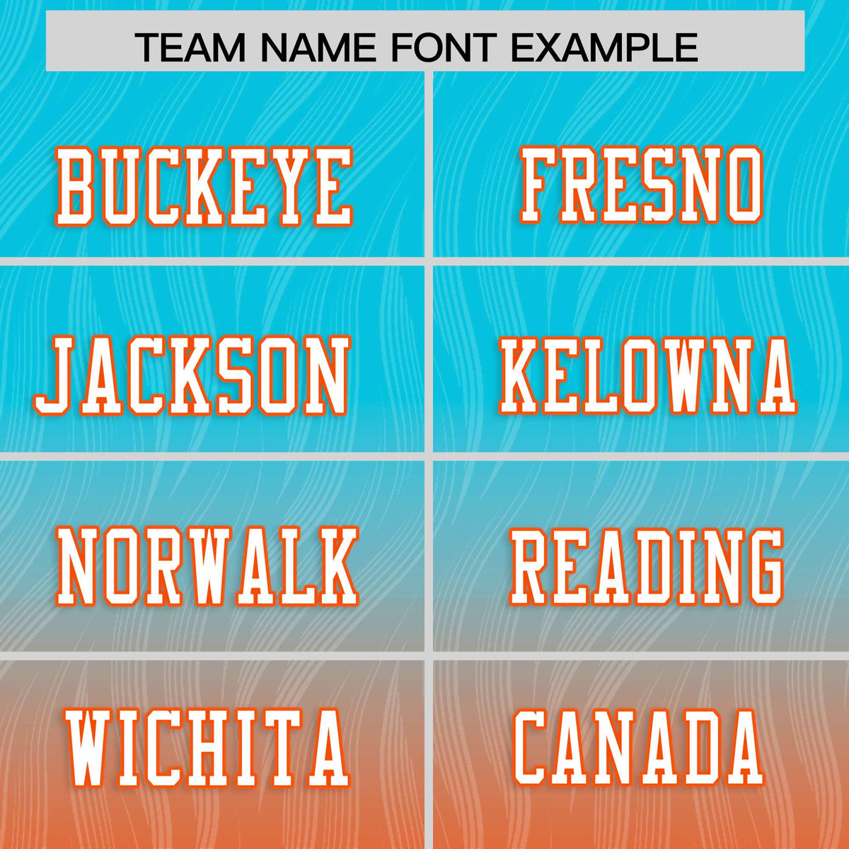 Custom Sky Blue and Orange Customize Flag Football Jersey-7v7 Football Uniforms | KXKSHOP