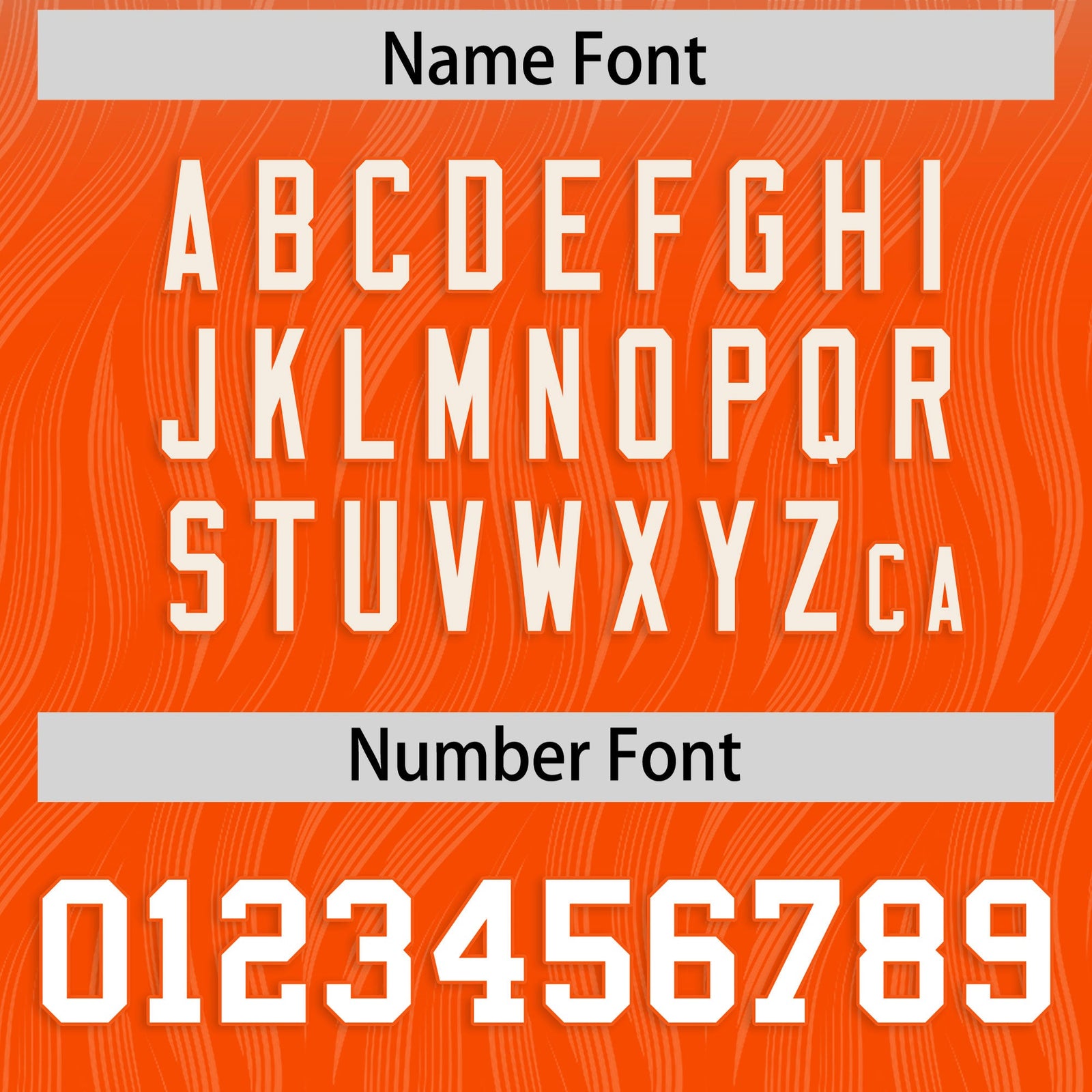 Custom Sky Blue and Orange Customize Flag Football Jersey-7v7 Football Uniforms | KXKSHOP