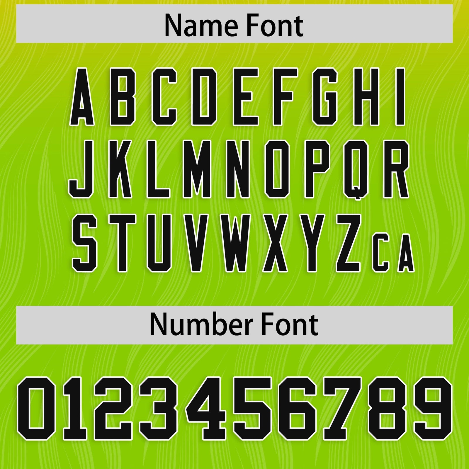 Custom Gold and Neon Green Customize Flag Football Jersey-7v7 Football Uniforms | KXKSHOP