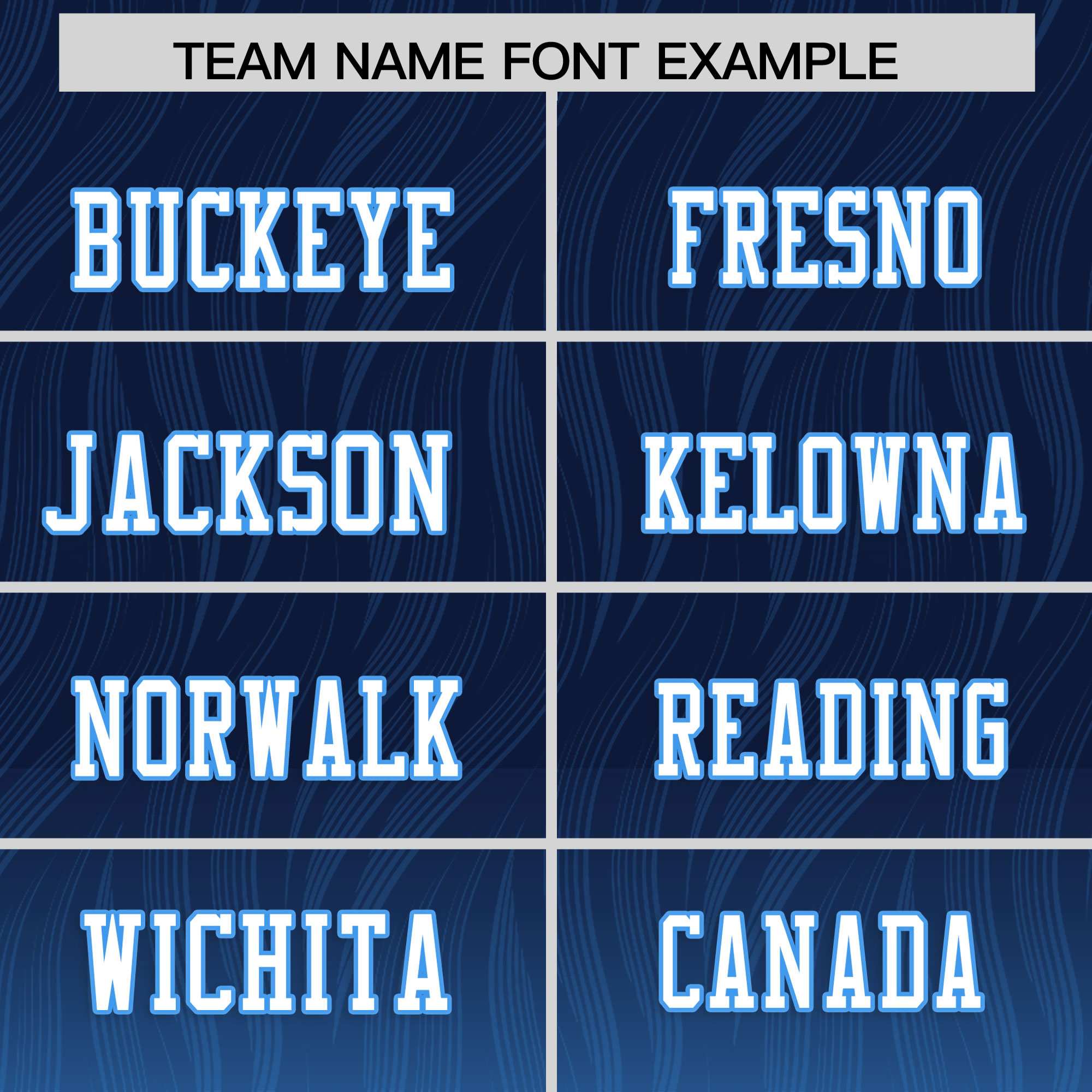 Custom Navy and Powder Blue Customize Flag Football Jersey-7v7 Football Uniforms | KXKSHOP