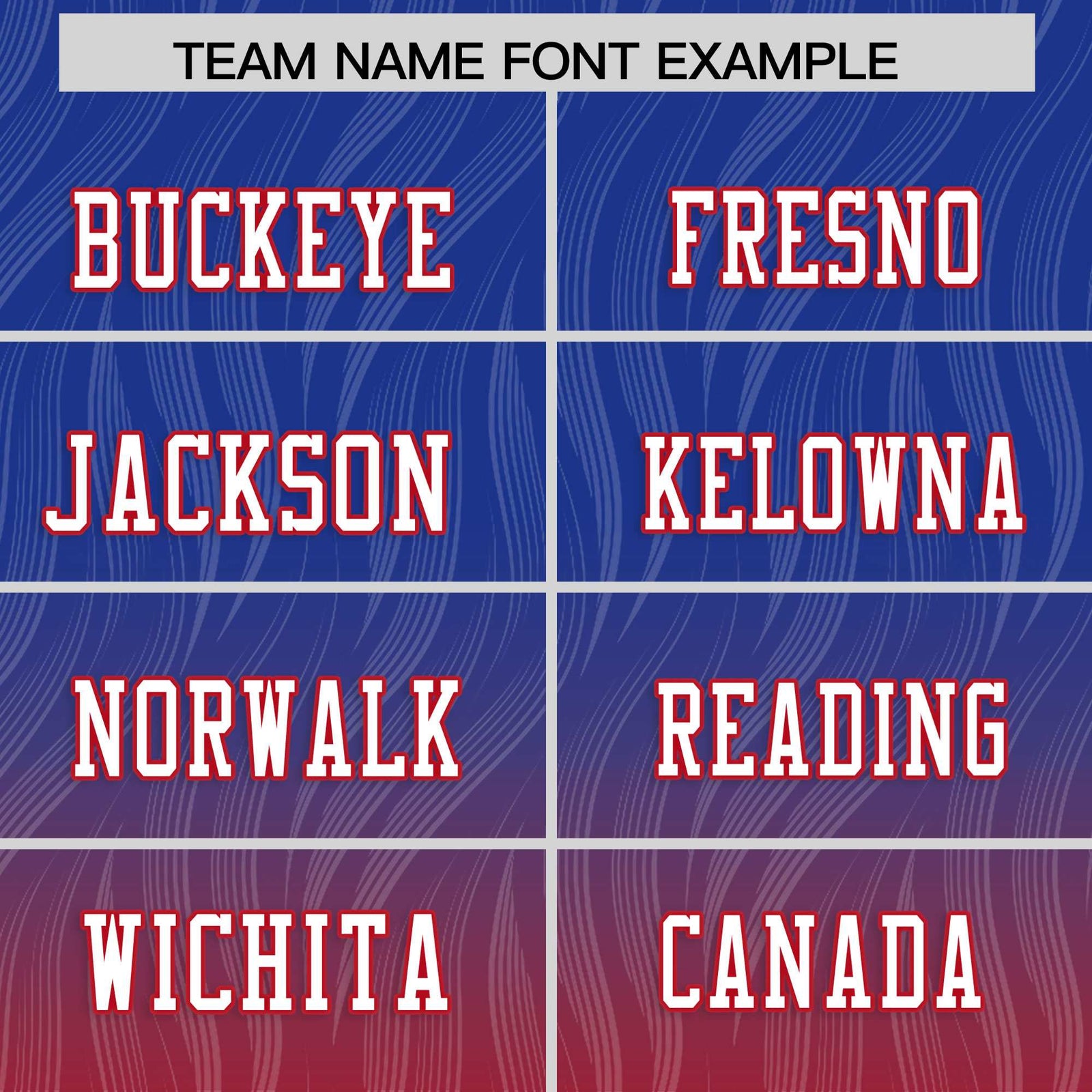 Custom Royal and Red Customize Flag Football Jersey-7v7 Football Uniforms | KXKSHOP