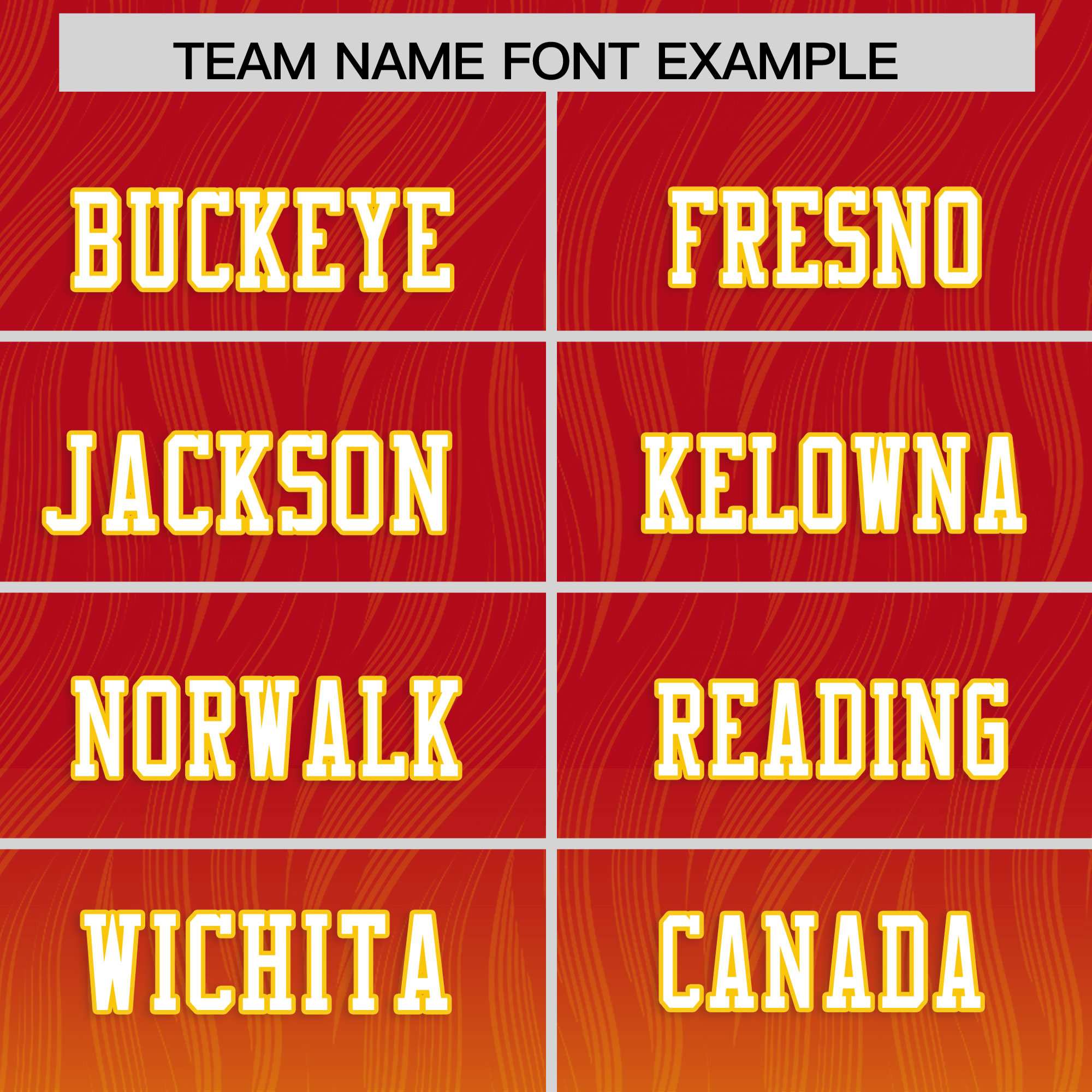 Custom Red and Gold Customize Flag Football Jersey-7v7 Football Uniforms | KXKSHOP