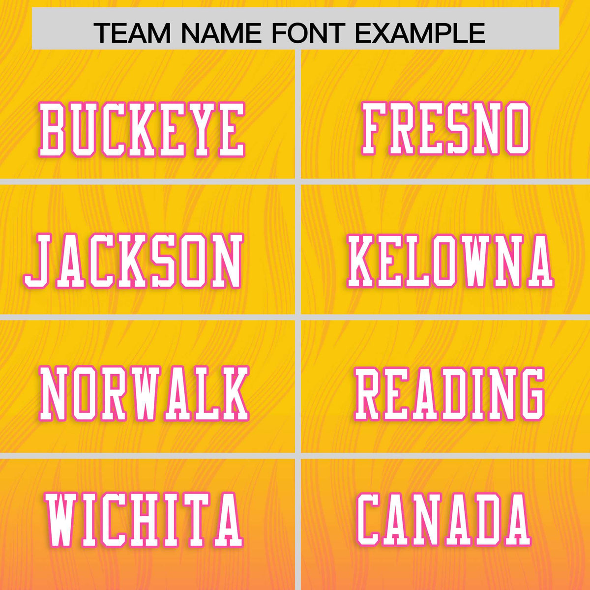 Custom Gold and Pink Customize Flag Football Jersey-7v7 Football Uniforms | KXKSHOP