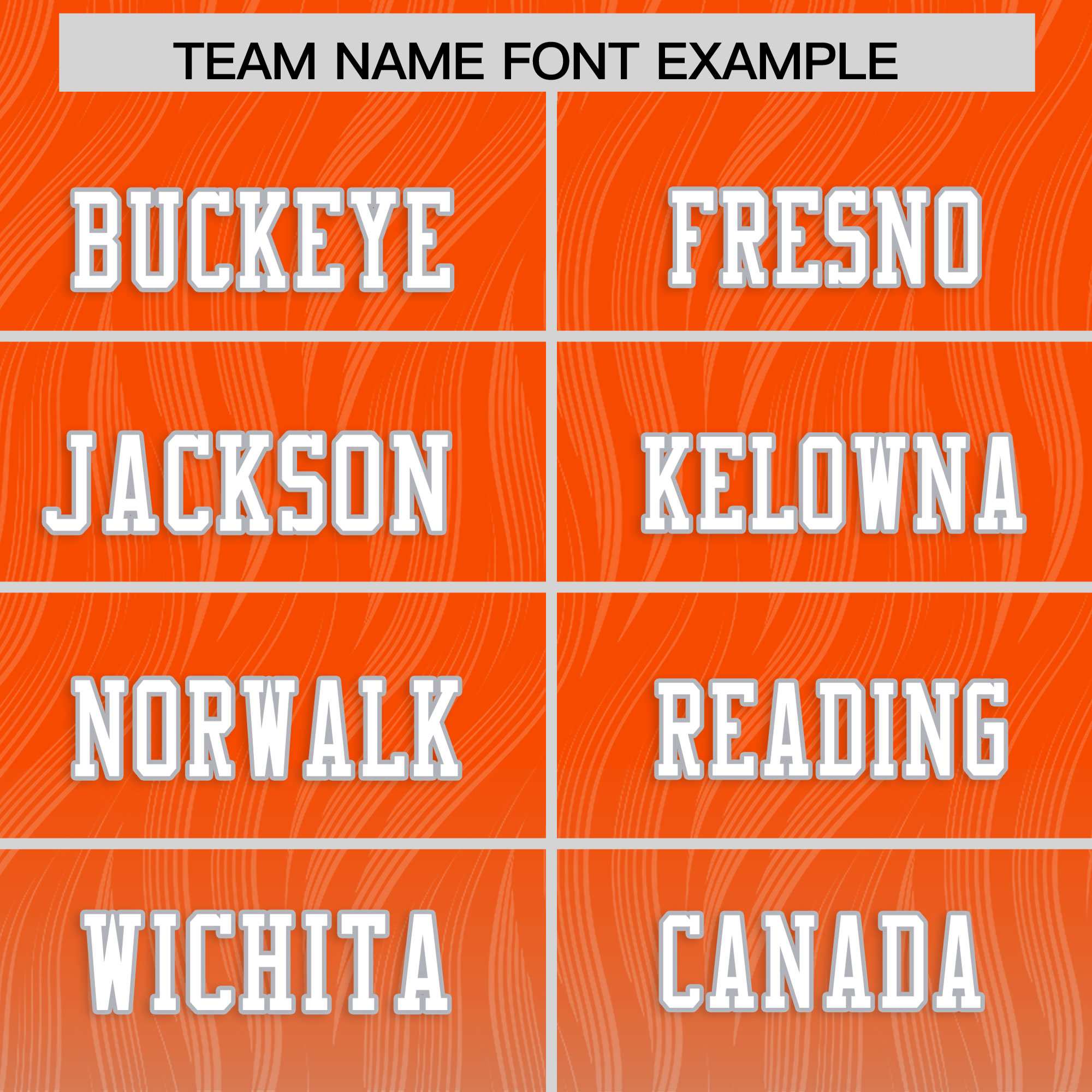 Custom Orange and Gray Customize Flag Football Jersey-7v7 Football Uniforms | KXKSHOP