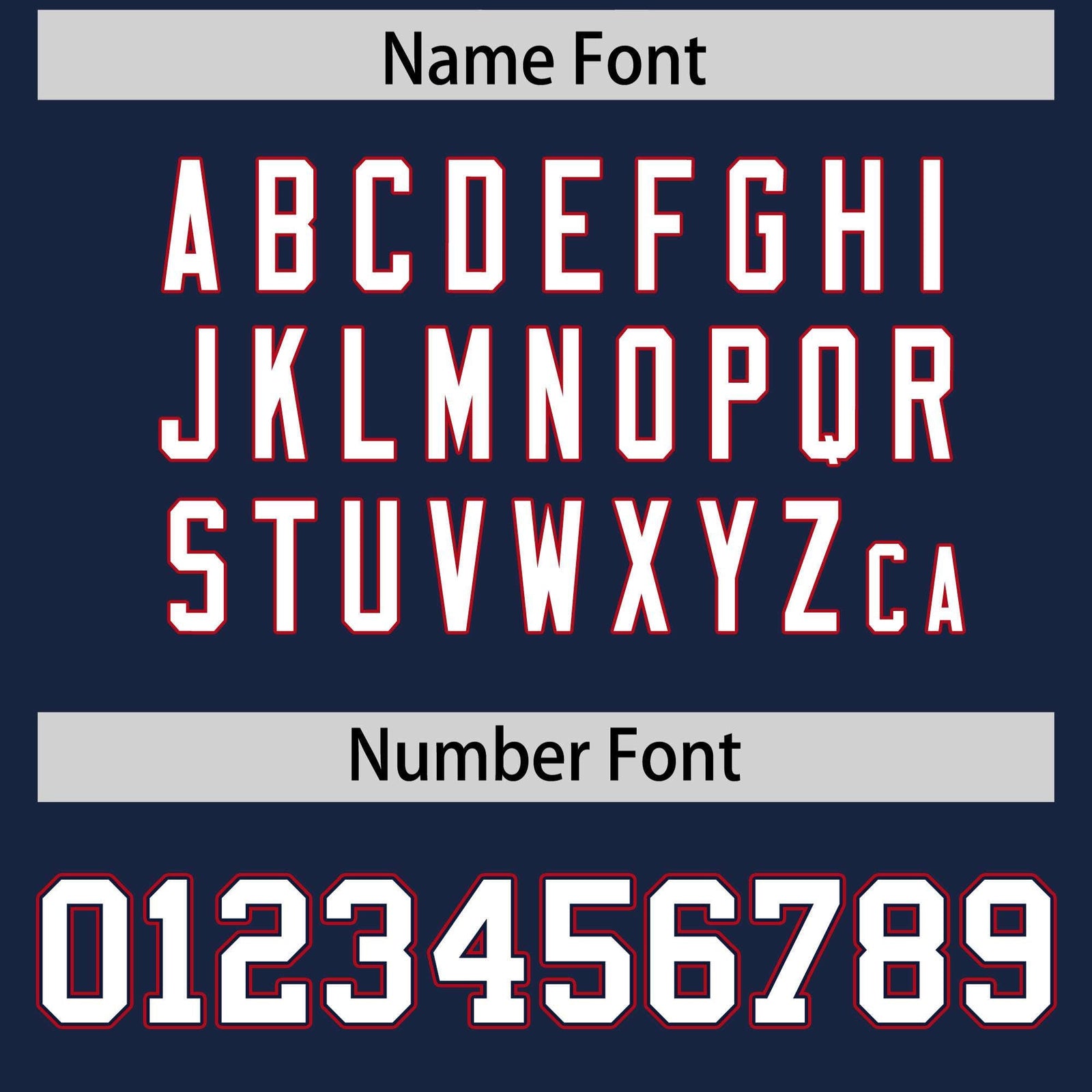 Custom Navy Red Personalized Insert Color Design Authentic Football Jersey