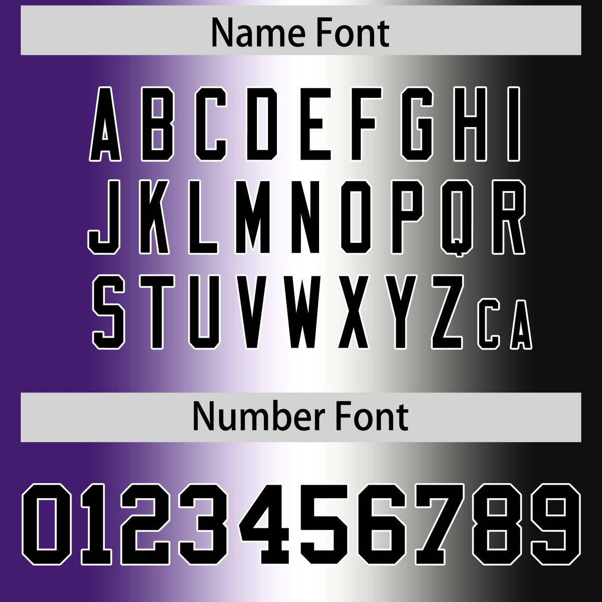 Custom Purple White-Black Personalized Gradient Fashion Authentic Football Jersey