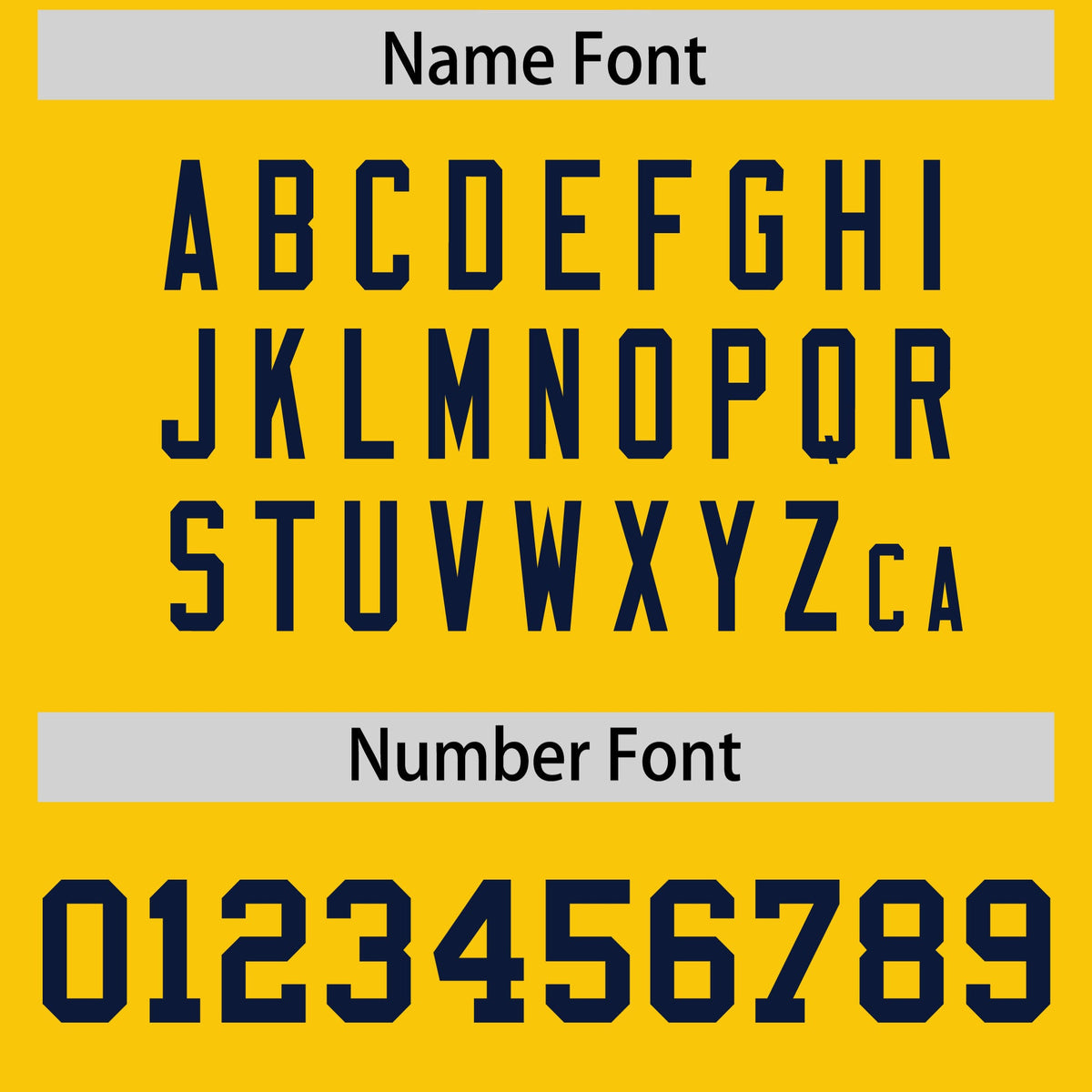 Custom Gold Navy Personalized Shoulder Star Pattern Flag Football Jersey