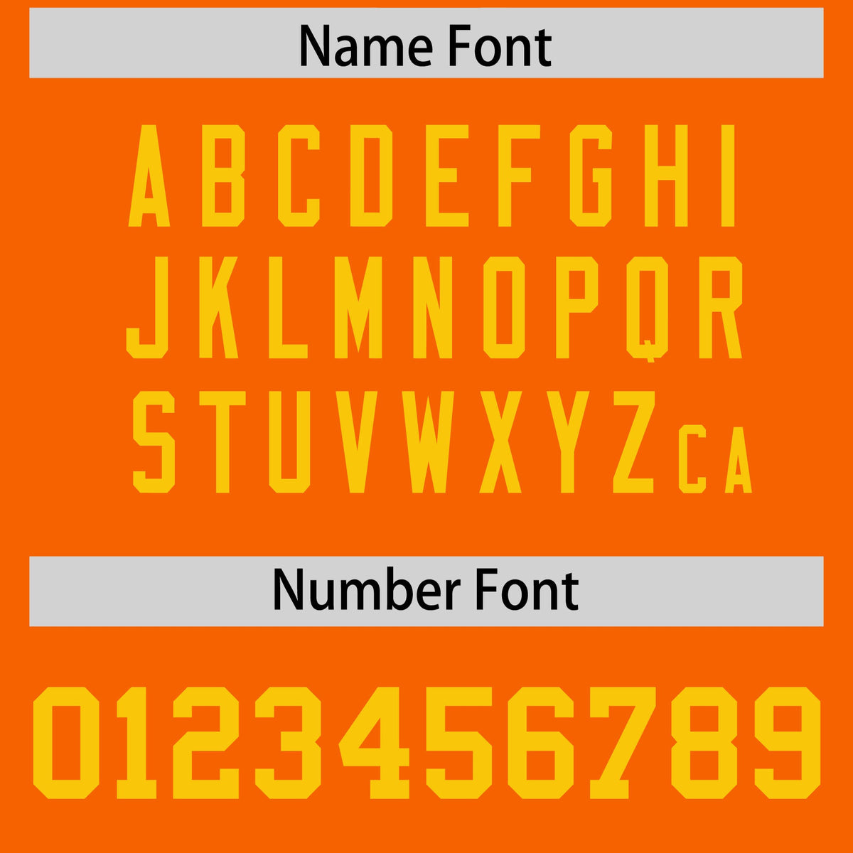 Custom Orange Gold Personalized Shoulder Star Pattern Flag Football Jersey