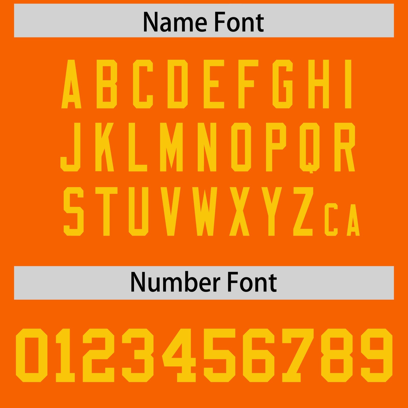 Custom Orange Gold Personalized Shoulder Star Pattern Flag Football Jersey