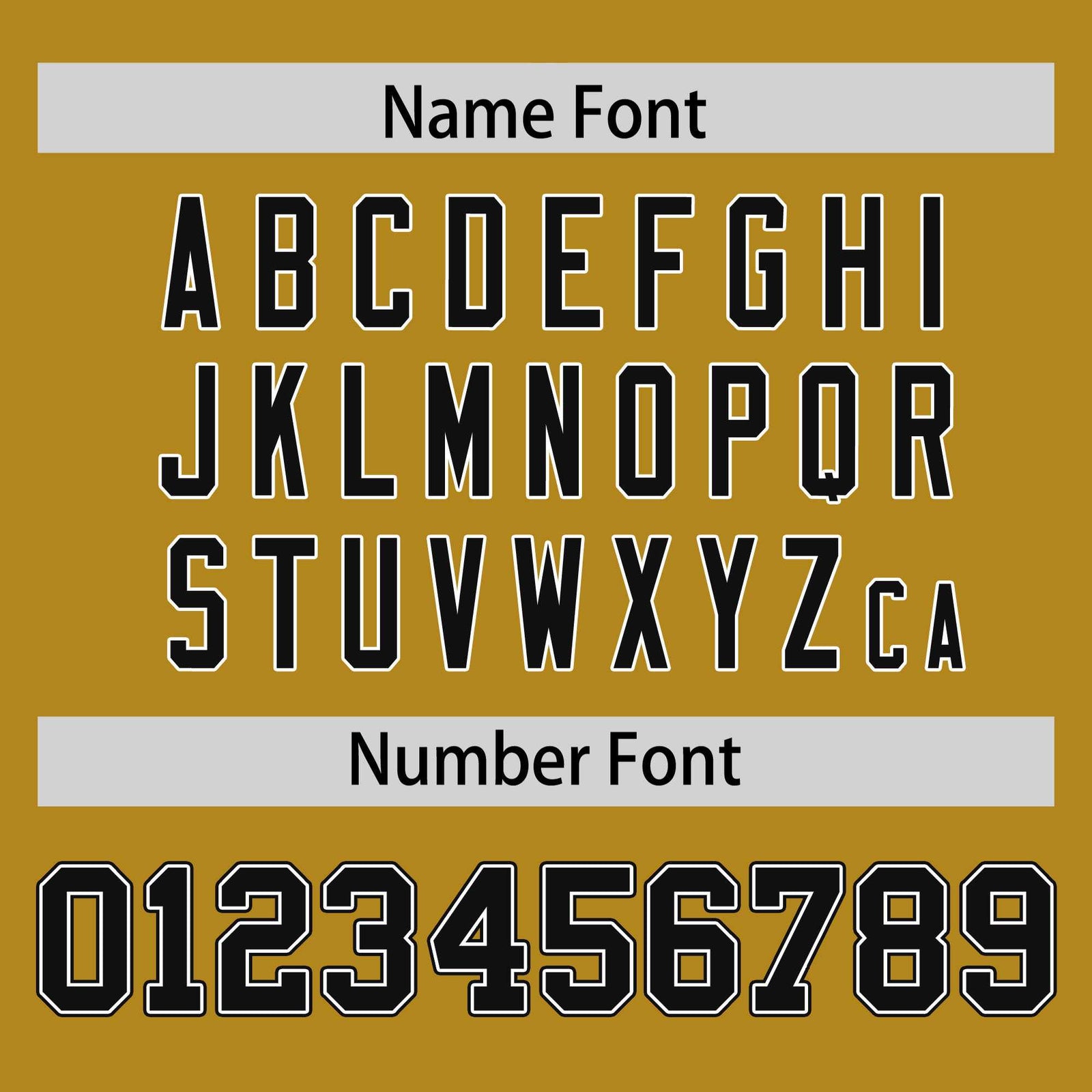 Custom Old Gold Black-White Personalized Classic Authentic Football Jersey