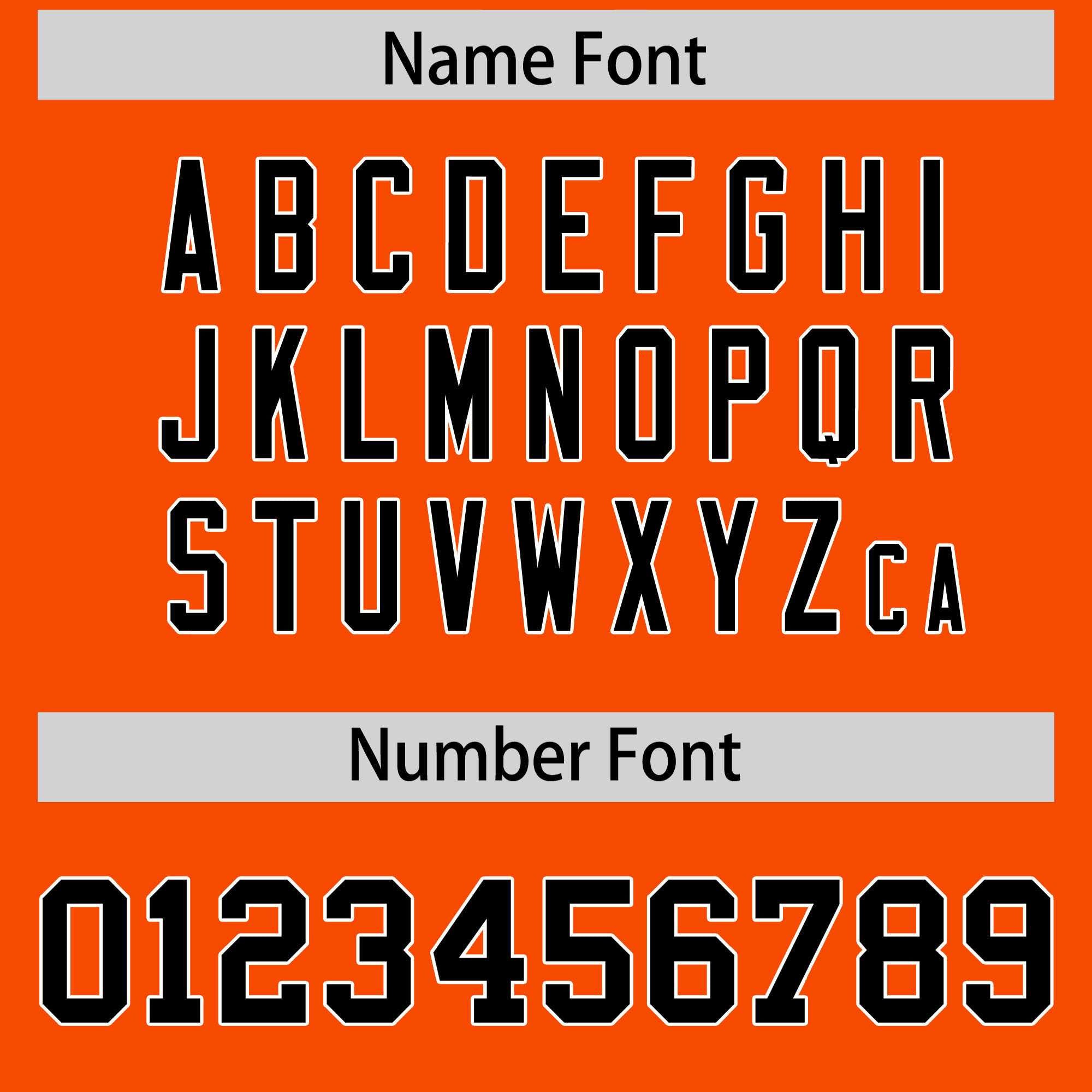 Custom Orange Black-White Personalized Camo Authentic Football Jersey