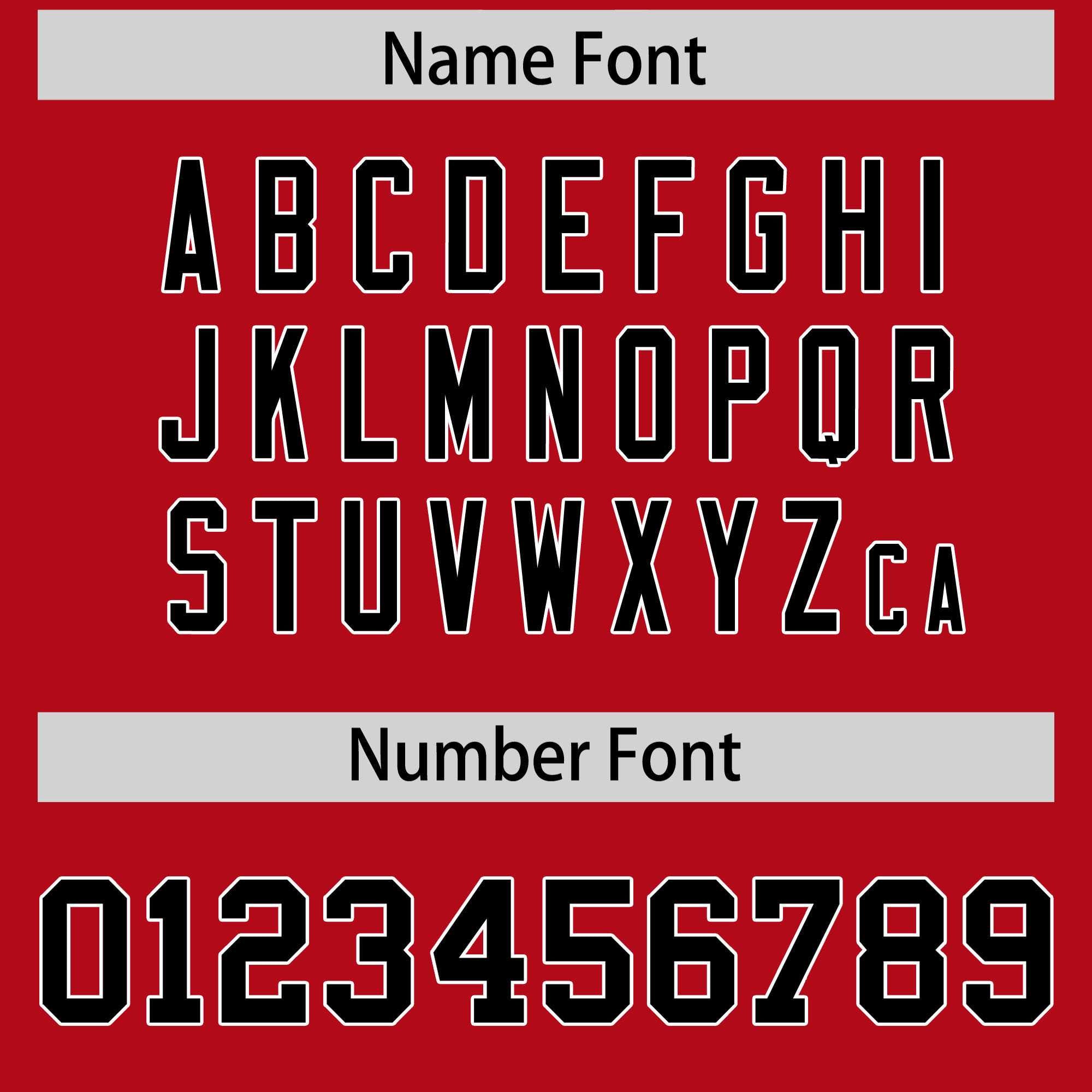 Custom Red Black-White Personalized Camo Authentic Football Jersey