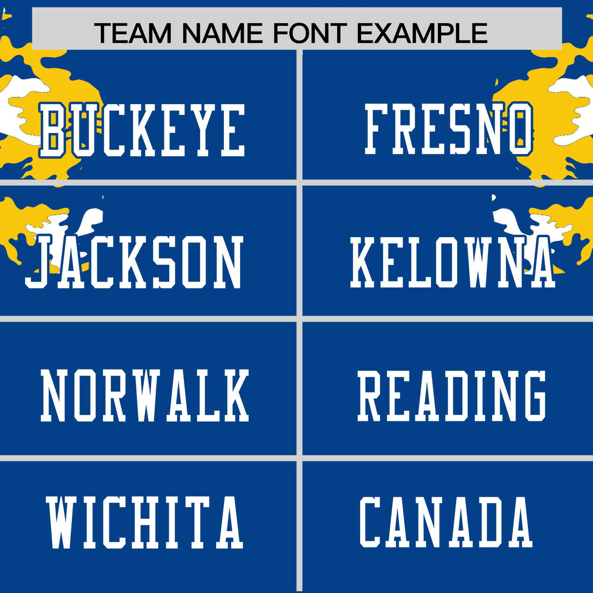 Custom Royal White Personalized Camo Authentic Football Jersey