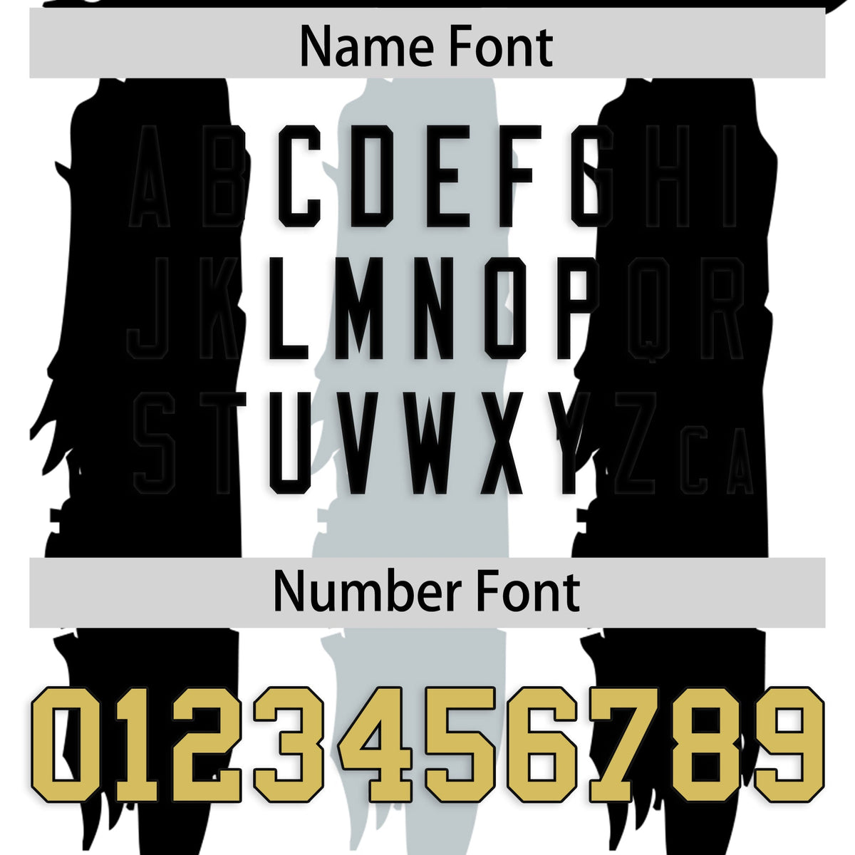 Custom Flag Football Jersey | White Black and Silver Graffiti Pattern Practice 7on7 Uniforms | Add name, number &amp; logo| KXKSHOP