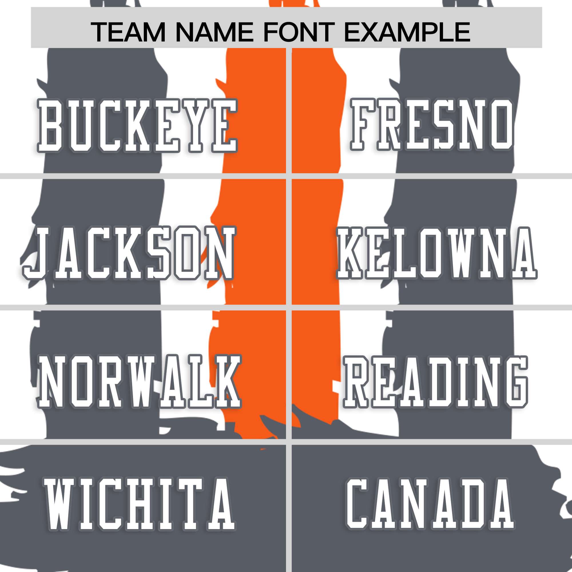 Custom Flag Football Jersey | White Dark Gray and Orange Graffiti Pattern Practice 7on7 Uniforms | Add name, number & logo| KXKSHOP