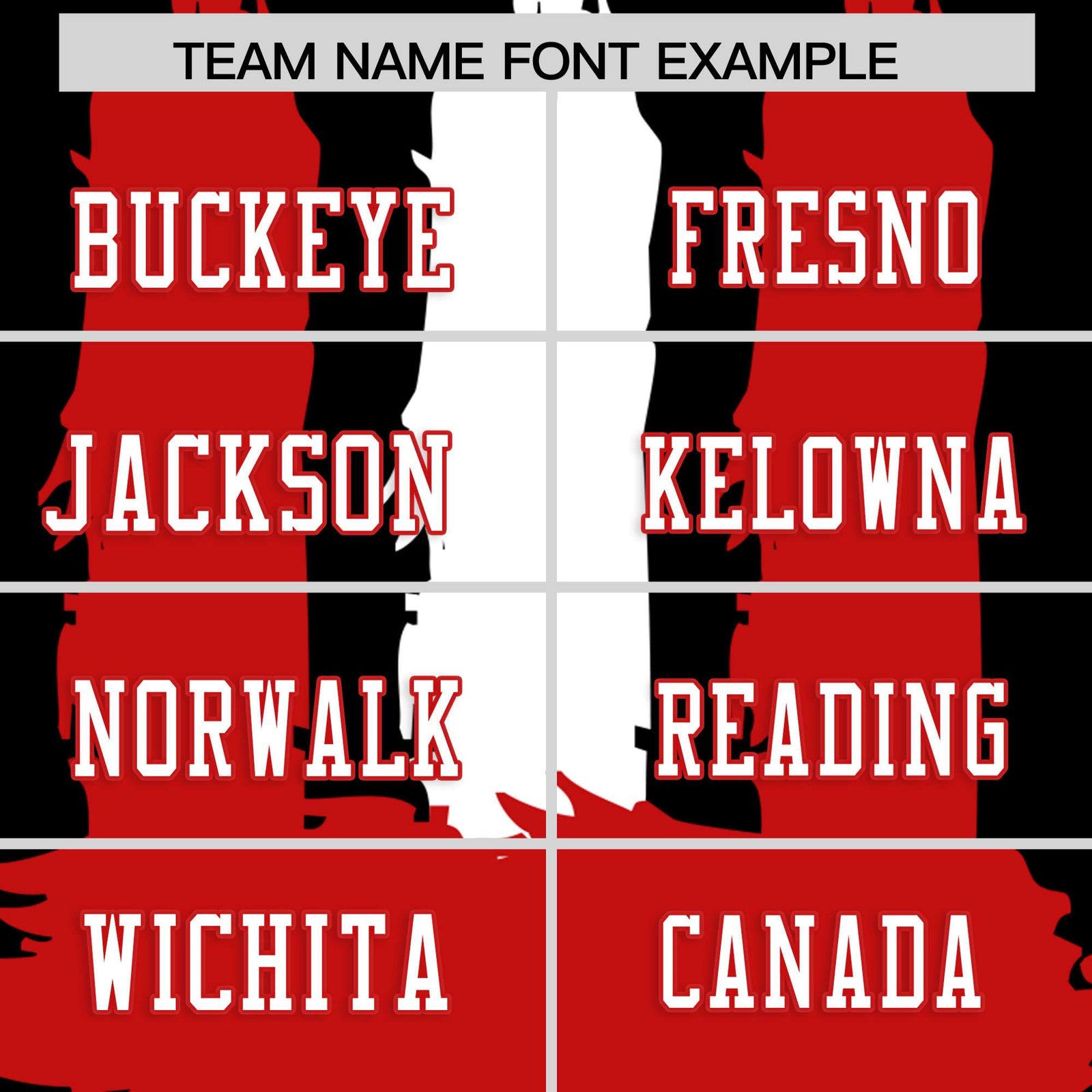 Custom Flag Football Jersey | Black Red and White Graffiti Pattern Practice 7on7 Uniforms | Add name, number & logo| KXKSHOP