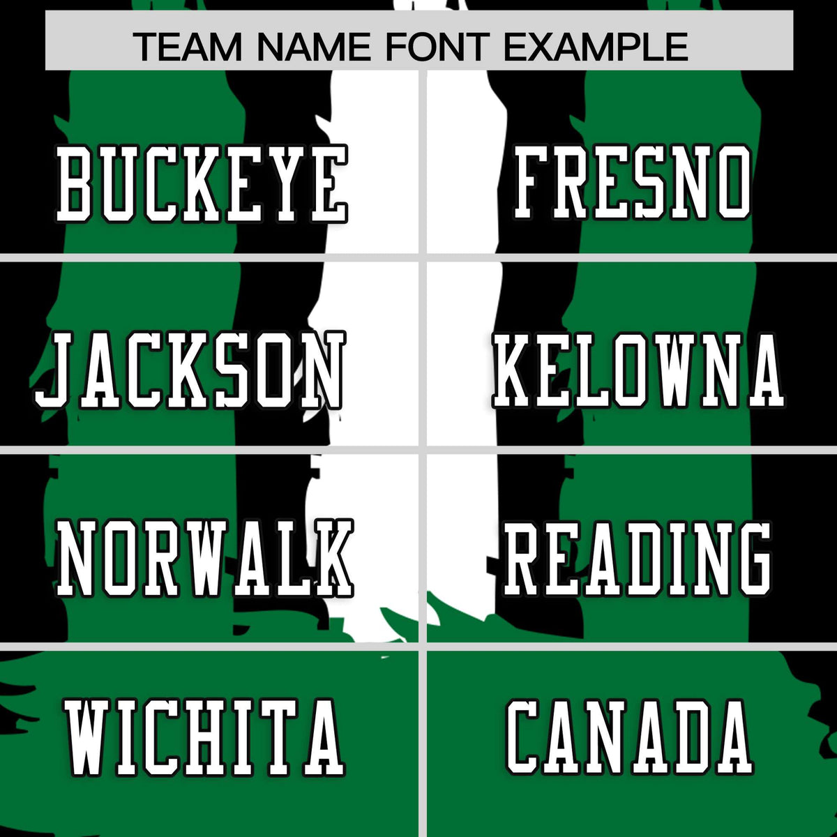 Custom Flag Football Jersey | Black Kelly Green and White Graffiti Pattern Practice 7on7 Uniforms | Add name, number &amp; logo| KXKSHOP
