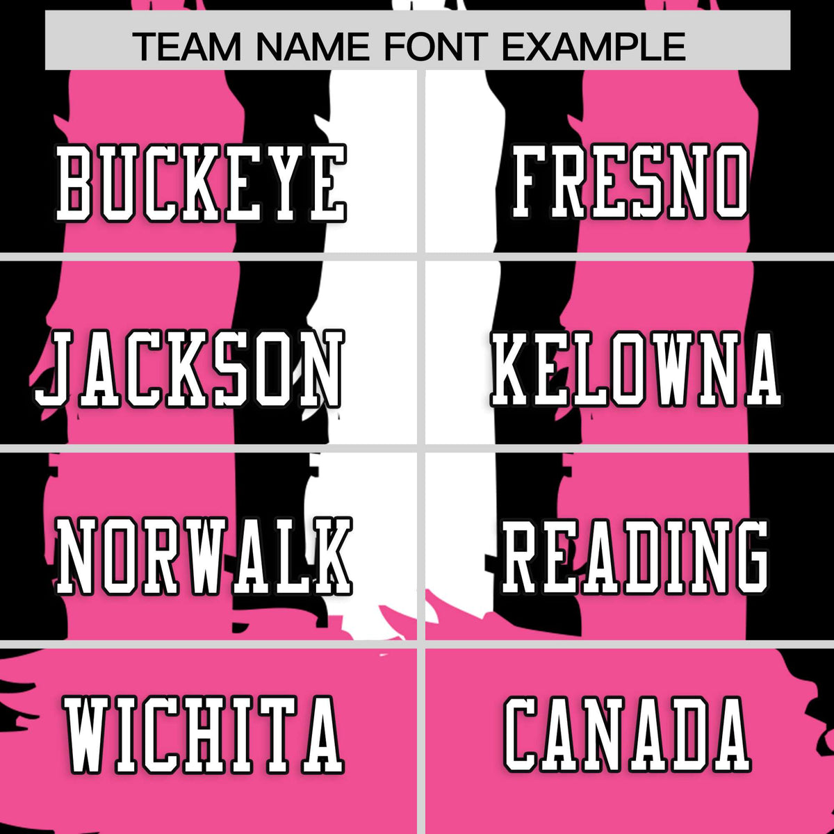 Custom Flag Football Jersey | Black Pink and White Graffiti Pattern Practice 7on7 Uniforms | Add name, number &amp; logo| KXKSHOP