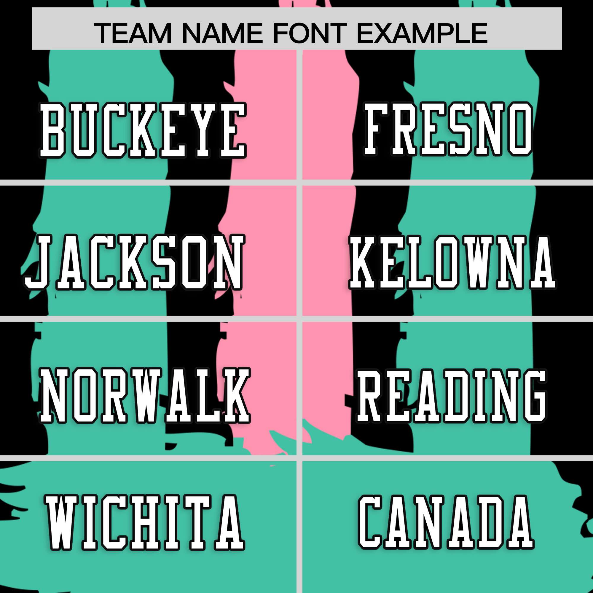 Custom Flag Football Jersey | Black Bright Green and Light Pink Graffiti Pattern Practice 7on7 Uniforms | Add name, number & logo| KXKSHOP